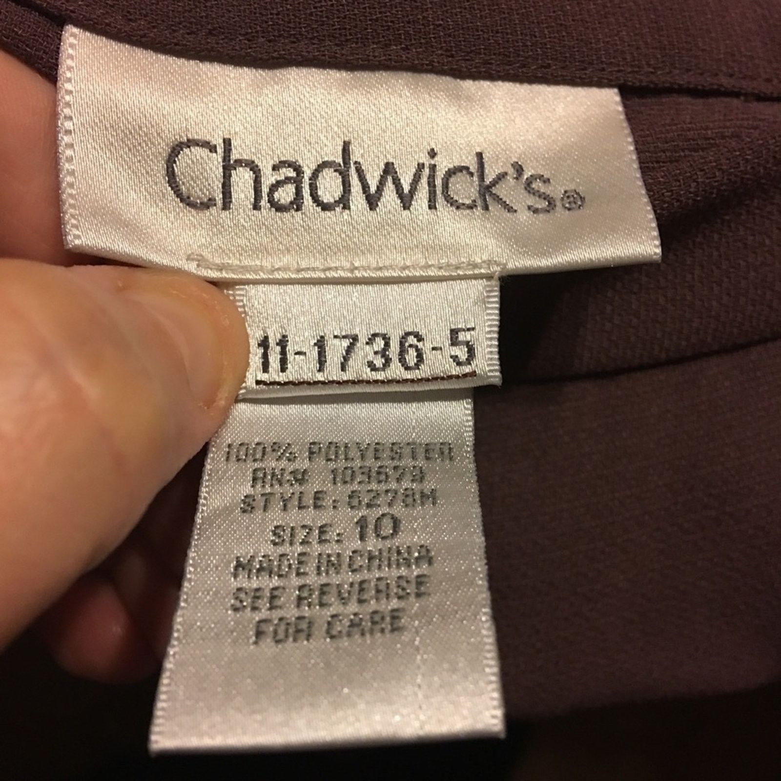 Other Chadwick’s brown pull on trouser 10 Size 32" / US 10 / IT 46 - 5 Thumbnail