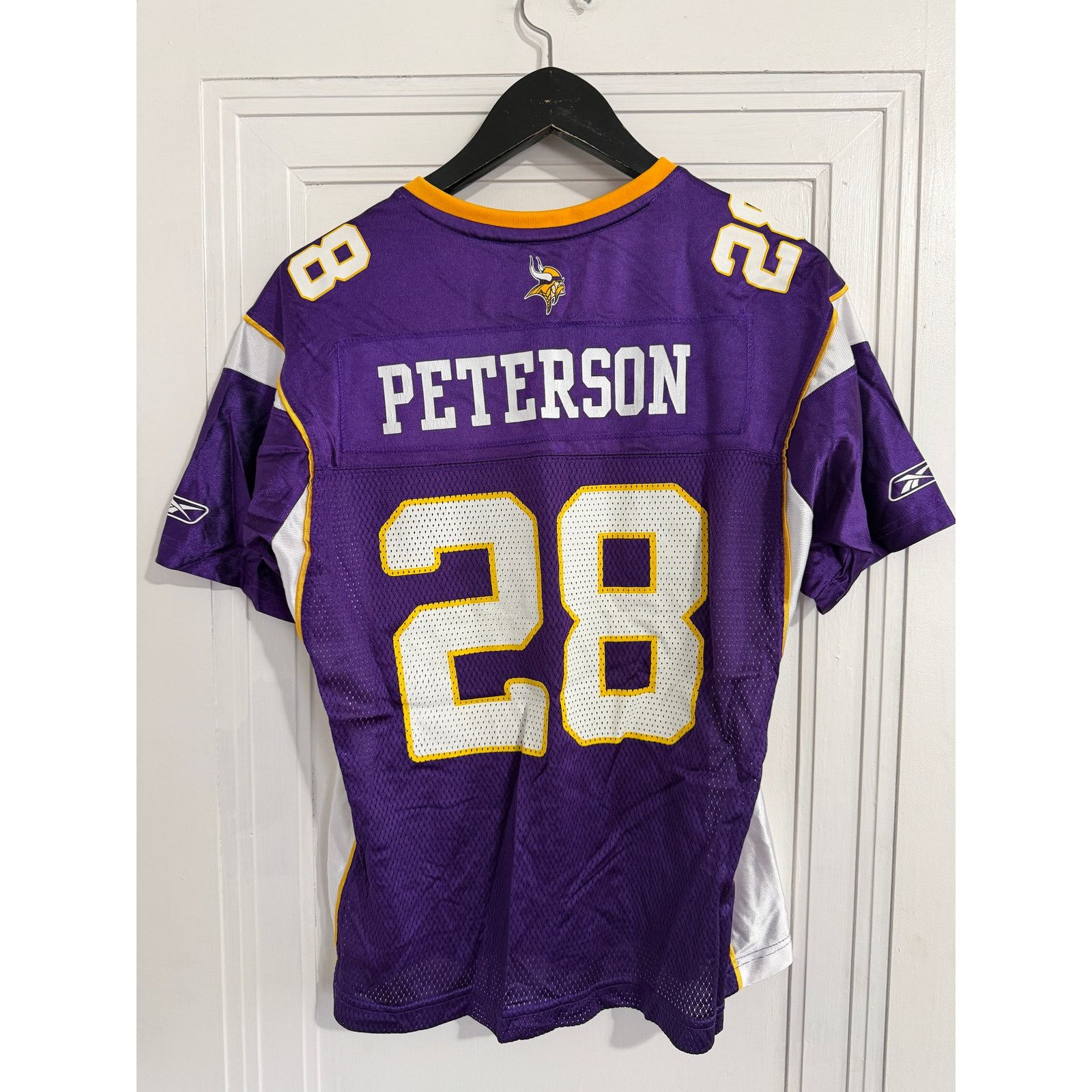 Reebok Adrian Peterson Minnesota Vikings Jersey Women's Size Large Size L / US 10 / IT 46 - 2 Thumbnail