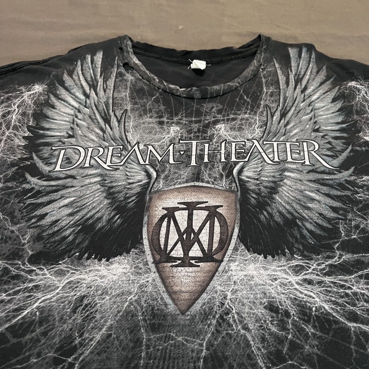 Band Tees Vintage Y2K 2010 Dream Theater Tour Promo Tee 2XL Faded Size US XXL / EU 58 / 5 - 1 Thumbnail