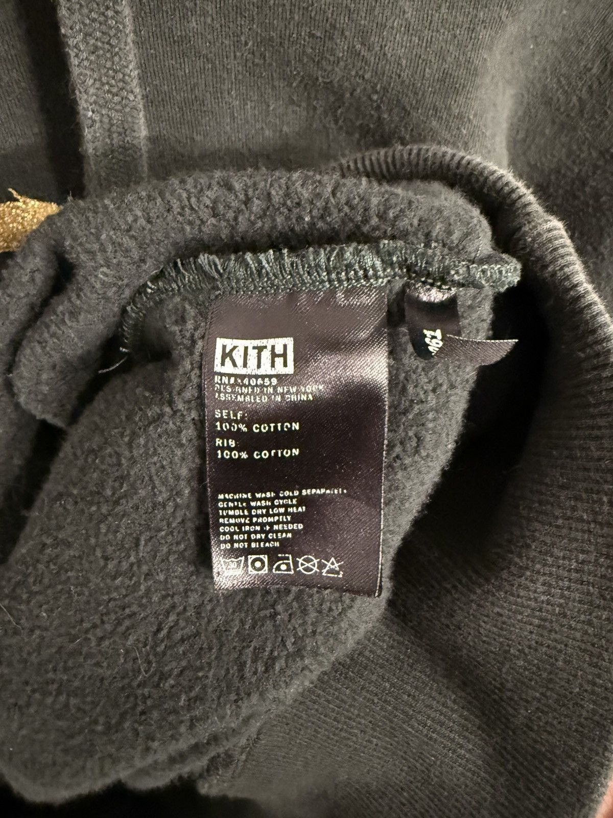 Kith Kith Gothic K Green Hoodie XL Size US XL / EU 56 / 4 - 5 Thumbnail