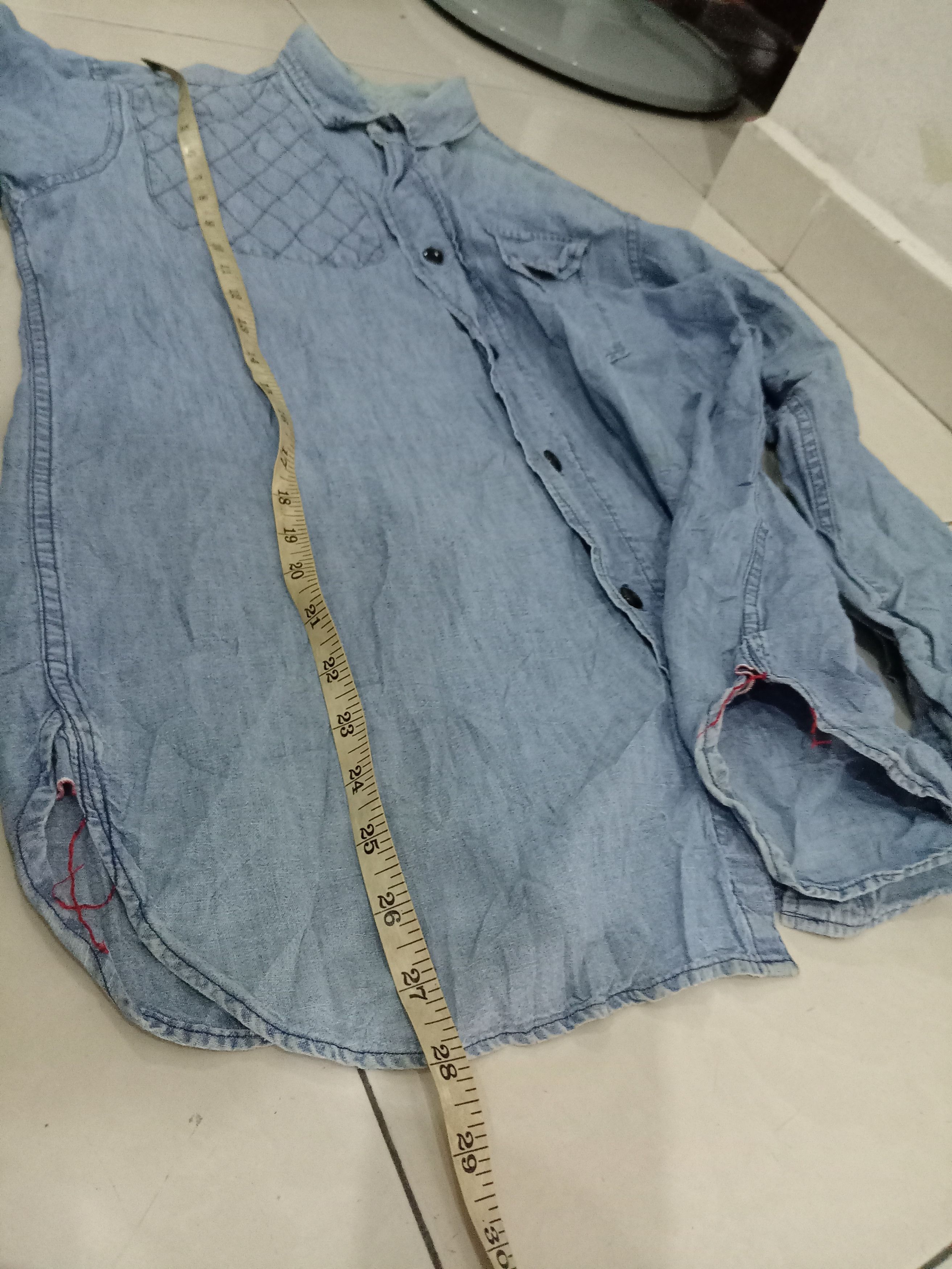 Japanese Brand × Sugar Cane Vintage sugar cane chambray shirt Size US M / EU 48-50 / 2 - 9 Thumbnail