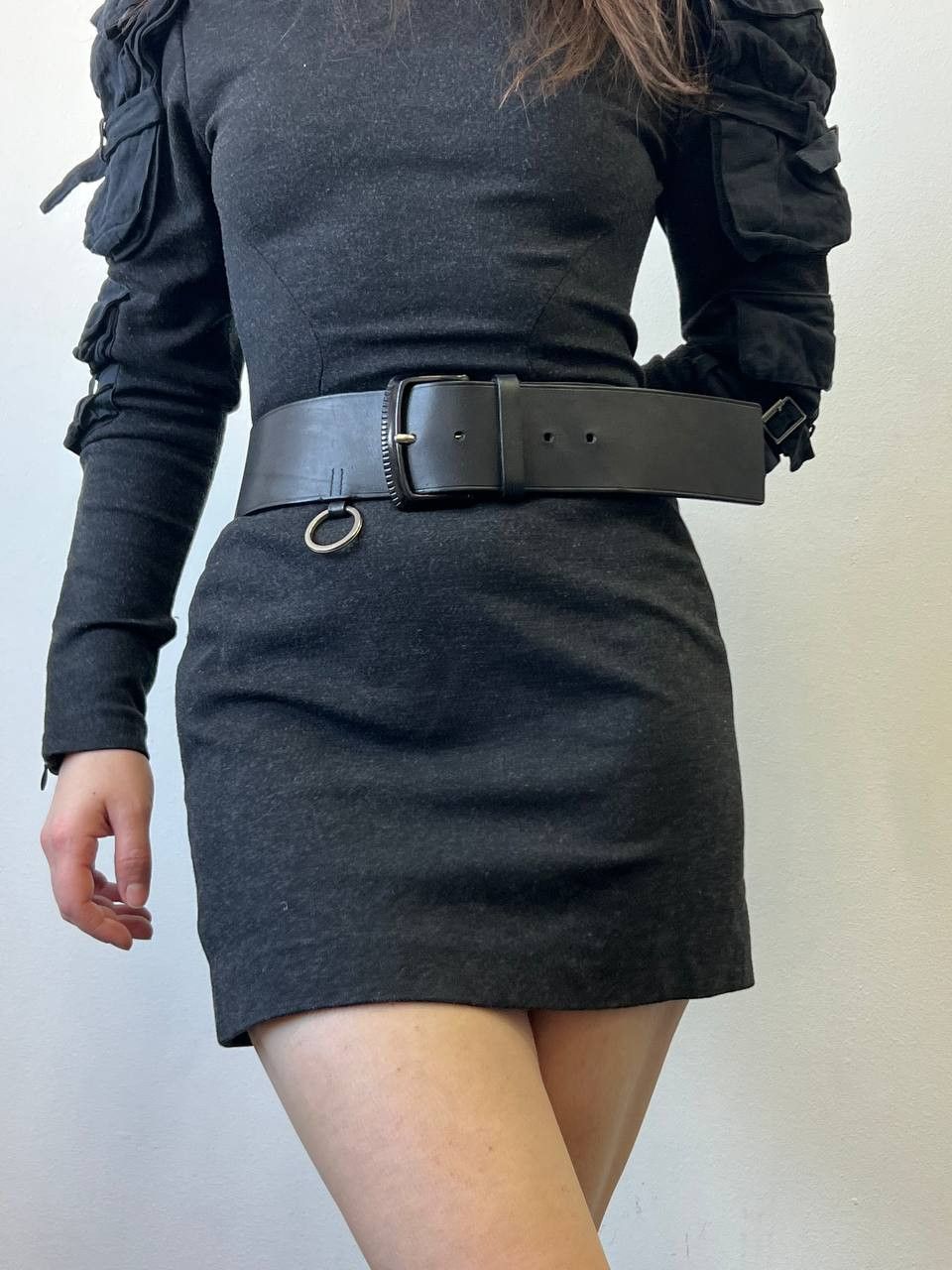 Prada Prada Leather Belt Waist Dress Vintage Size ONE SIZE - 1 Thumbnail