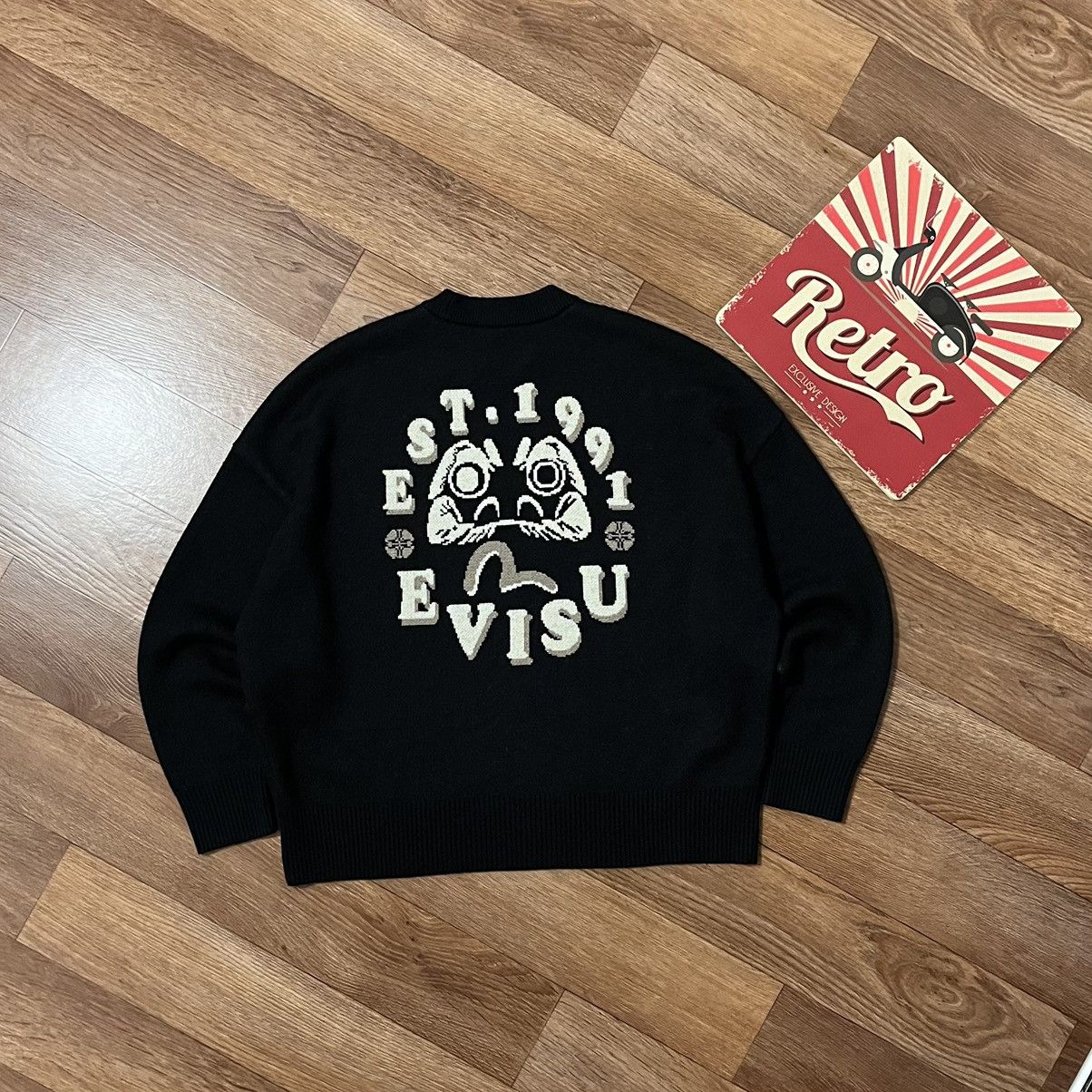 トップス Evisu heavy knit sweater Evisu heavy knit sweater