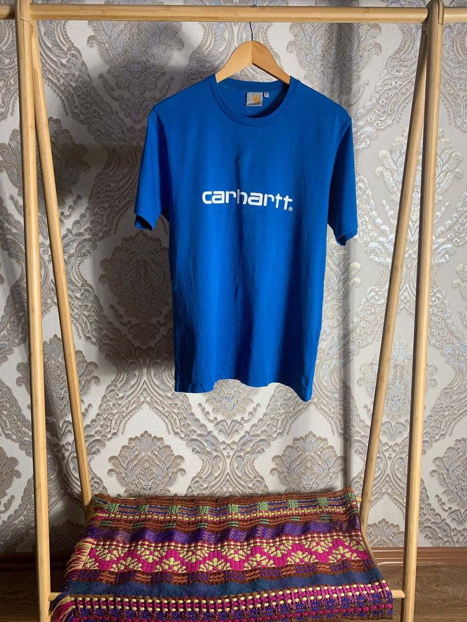 Carhartt × Vintage VERY RARE CARHARTT WORK IN PROGRESS BIG LOGO T-SHIRT Y2K 90s Size US L / EU 52-54 / 3 - 1 Thumbnail