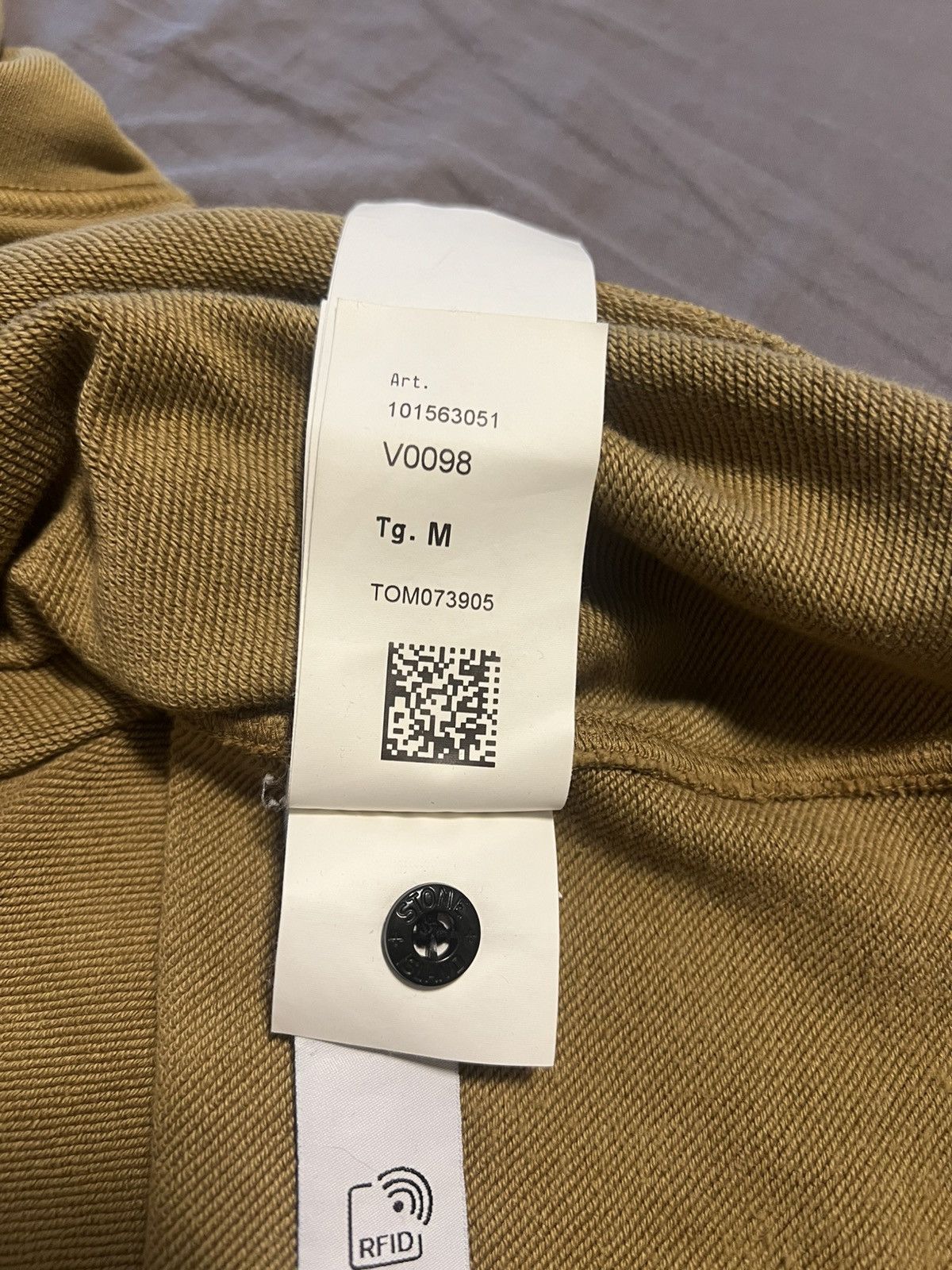 Stone Island STONE ISLAND Brushed Organic Cotton Crewneck Sweatshirt Size US M / EU 48-50 / 2 - 8 Thumbnail