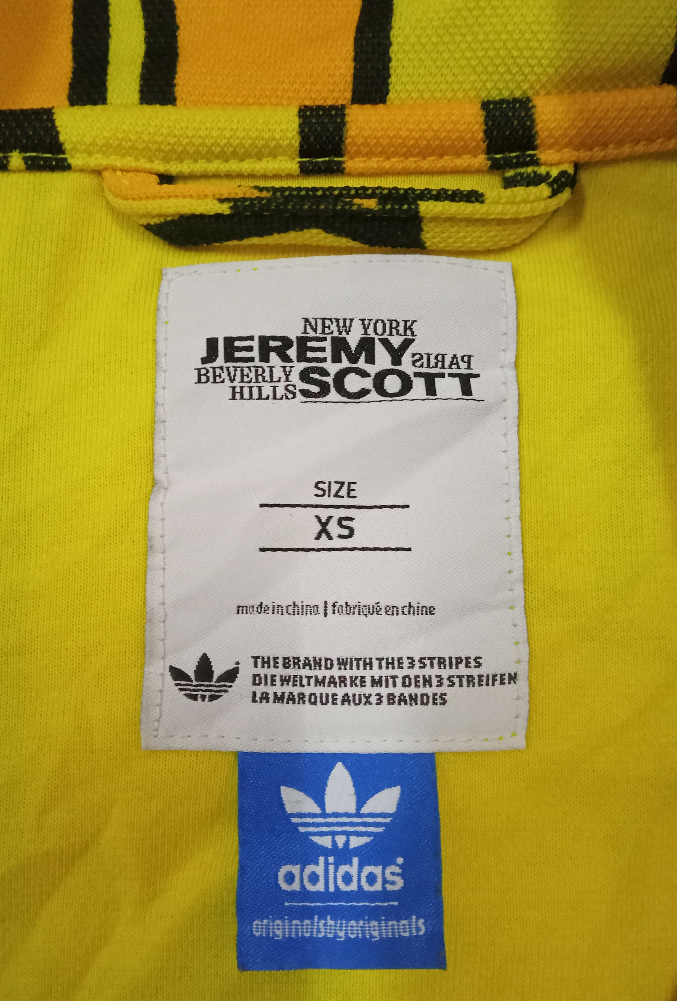 Adidas × Jeremy Scott Adidas x Jeremy Scott French Fries Design Zipped Jacket Size US XS / EU 42 / 0 - 3 Thumbnail