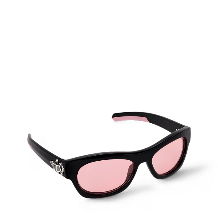 Louis Vuitton LV Frog Round Square Sunglasses Size ONE SIZE - 3 Thumbnail