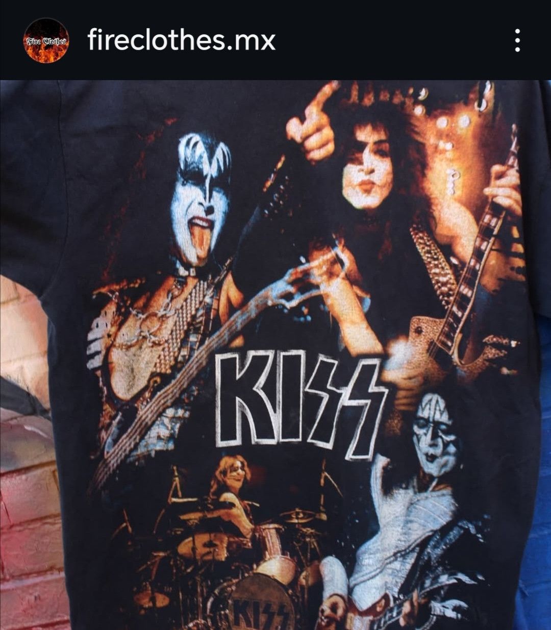Vintage Vintage Mexican bootleg Resurrección Kiss Size US XL / EU 56 / 4 - 2 Thumbnail