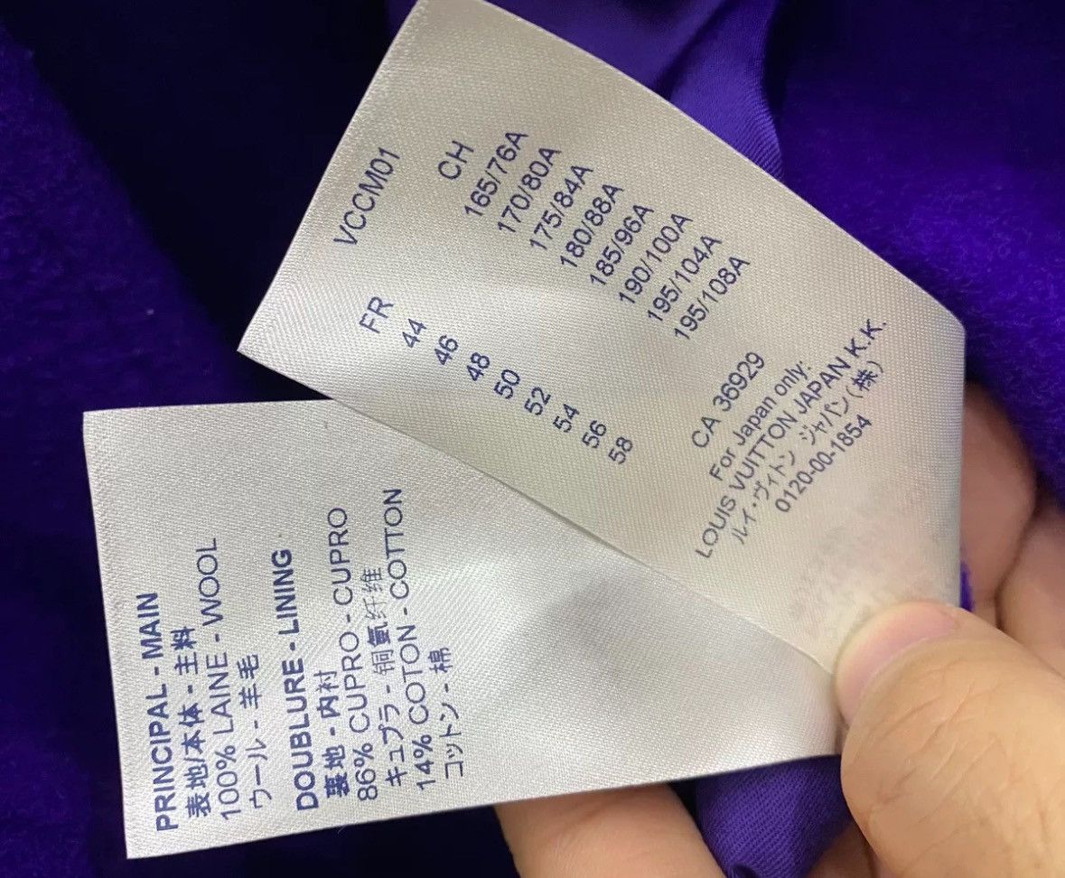 Louis Vuitton Louis Vuitton Asian limited edition purple baseball jacket Size US M / EU 48-50 / 2 - 7 Thumbnail