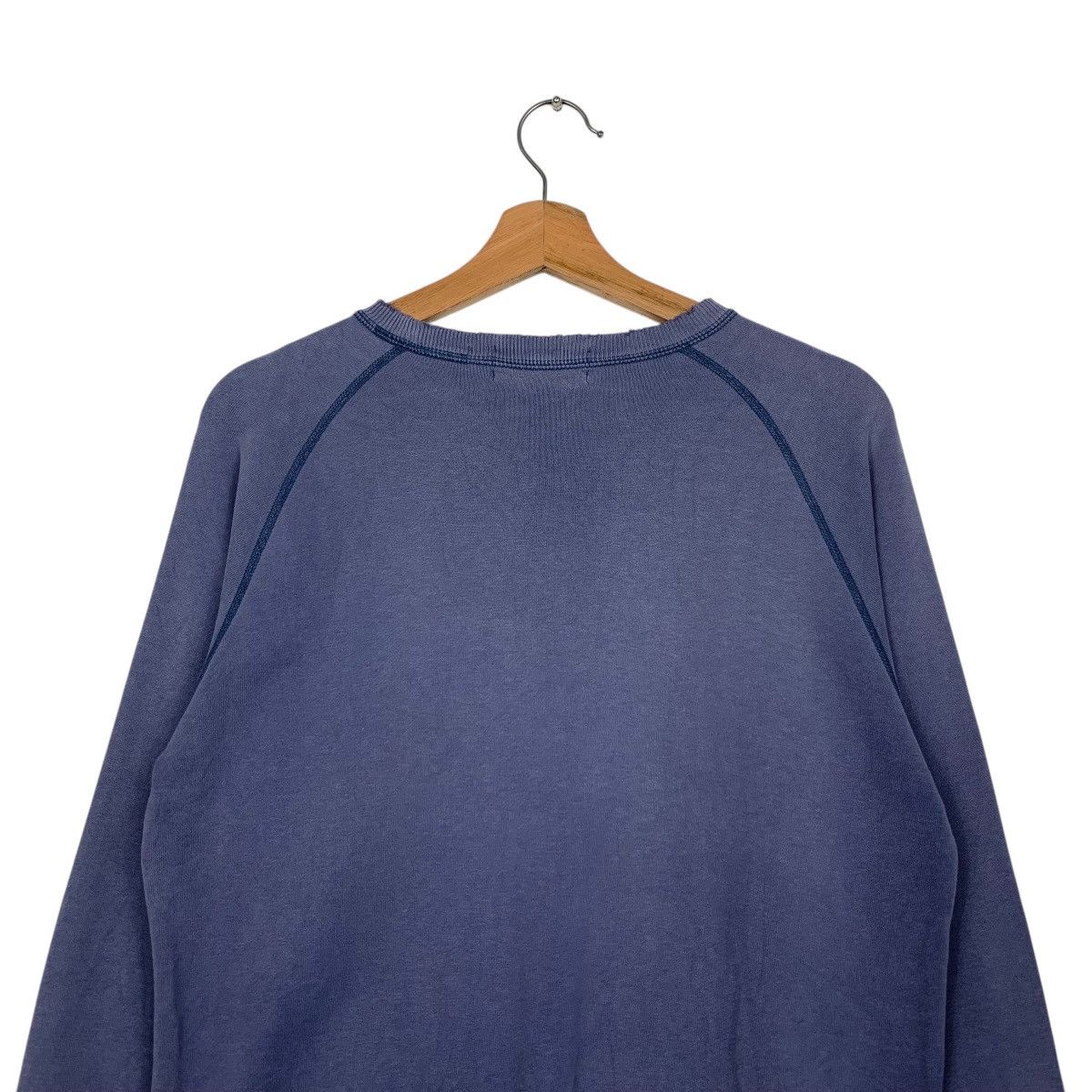 Polo Ralph Lauren Polo Ralph Lauren Faded Blue Crewneck Sweatshirts #1701-C76 Size US S / EU 44-46 / 1 - 8 Thumbnail
