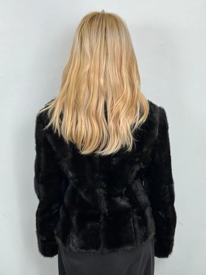 Emporio Armani AW2011 Emporio Armani Brown Faux Fur Cozy Jacket Size M / US 6-8 / IT 42-44 - 3 Thumbnail