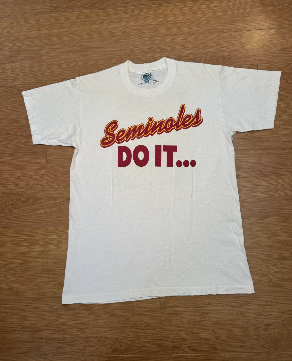 Vintage 90s Seminoles Do It FSU Grail Florida State University Size US L / EU 52-54 / 3 - 2 Thumbnail