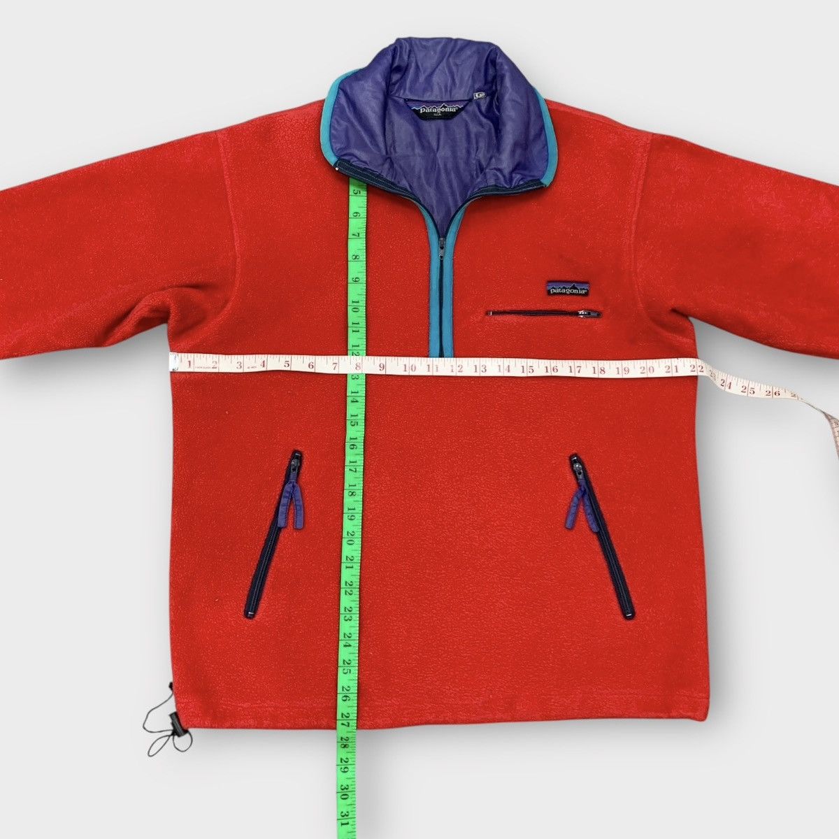 Patagonia VINTAGE 90s PATAGONIA GLISSADE HALF ZIP NYLON FLEECE JACKET Size US M / EU 48-50 / 2 - 6 Thumbnail