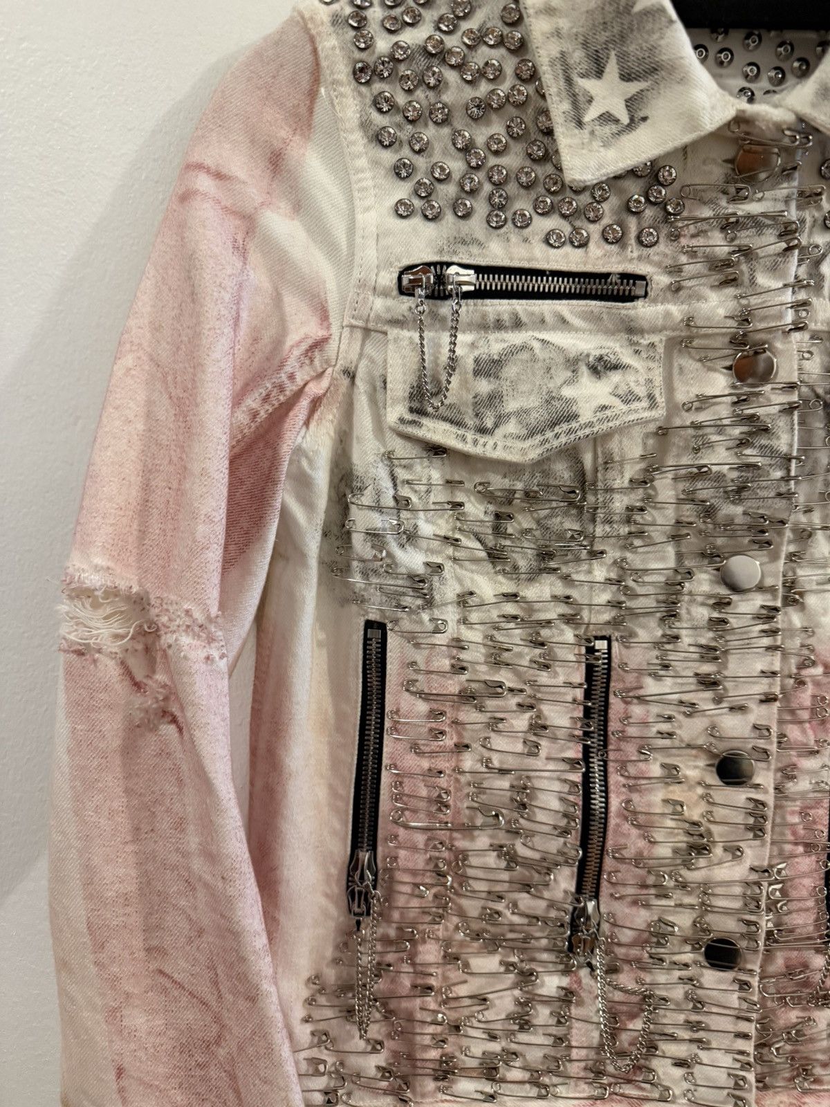 Balmain Balmain SS11 Runway Safety Pin Jacket Decarnin Size US XS / EU 42 / 0 - 8 Thumbnail