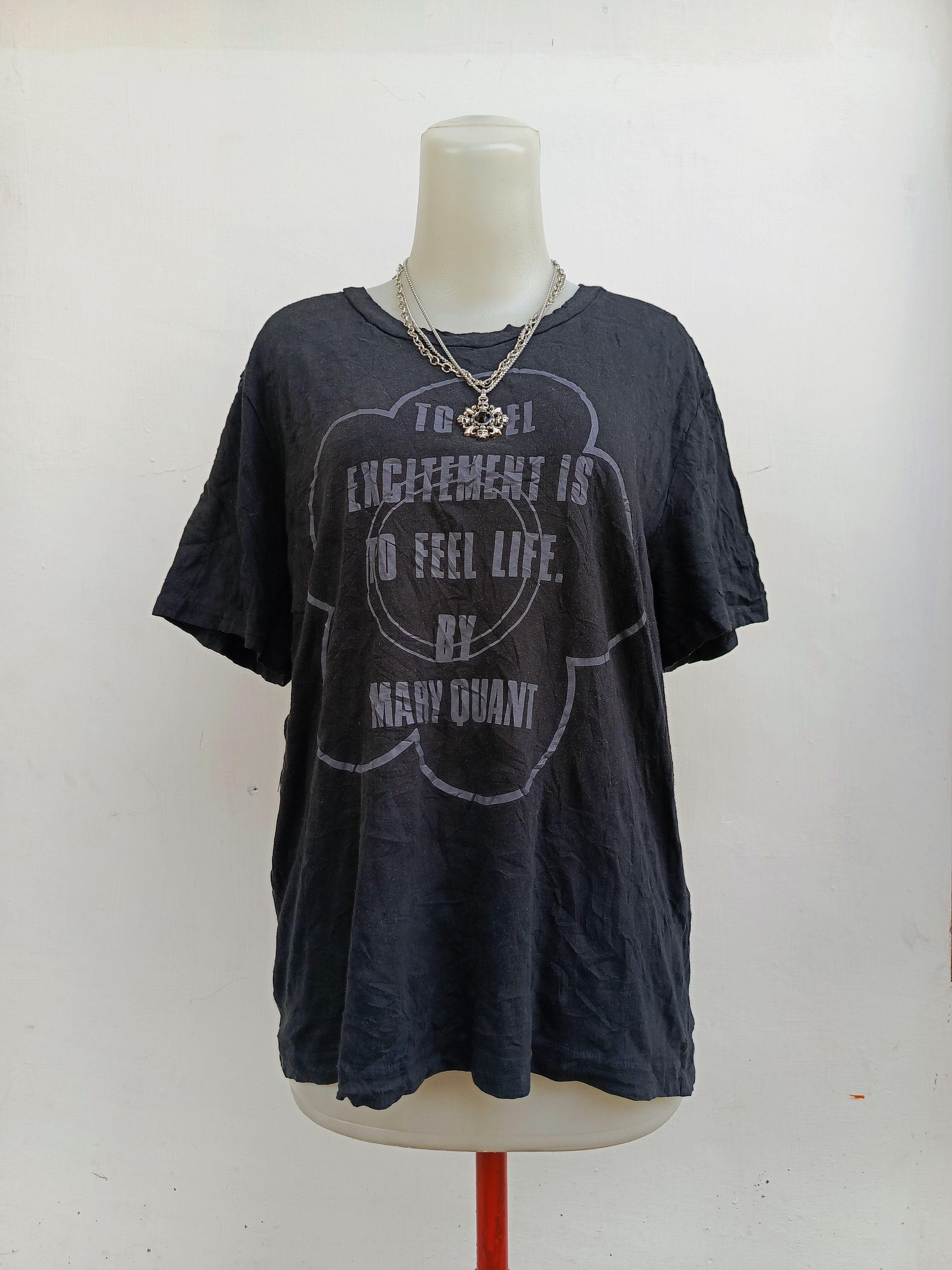 Japanese Brand Mary Quant Japan Tee Size L / US 10 / IT 46 - 1 Thumbnail