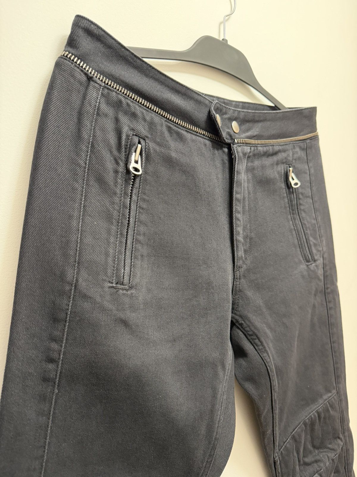 H&M × Isabel Marant Isabel Marant x H&M Pour Biker Denim Jeans Size US 33 - 3 Thumbnail