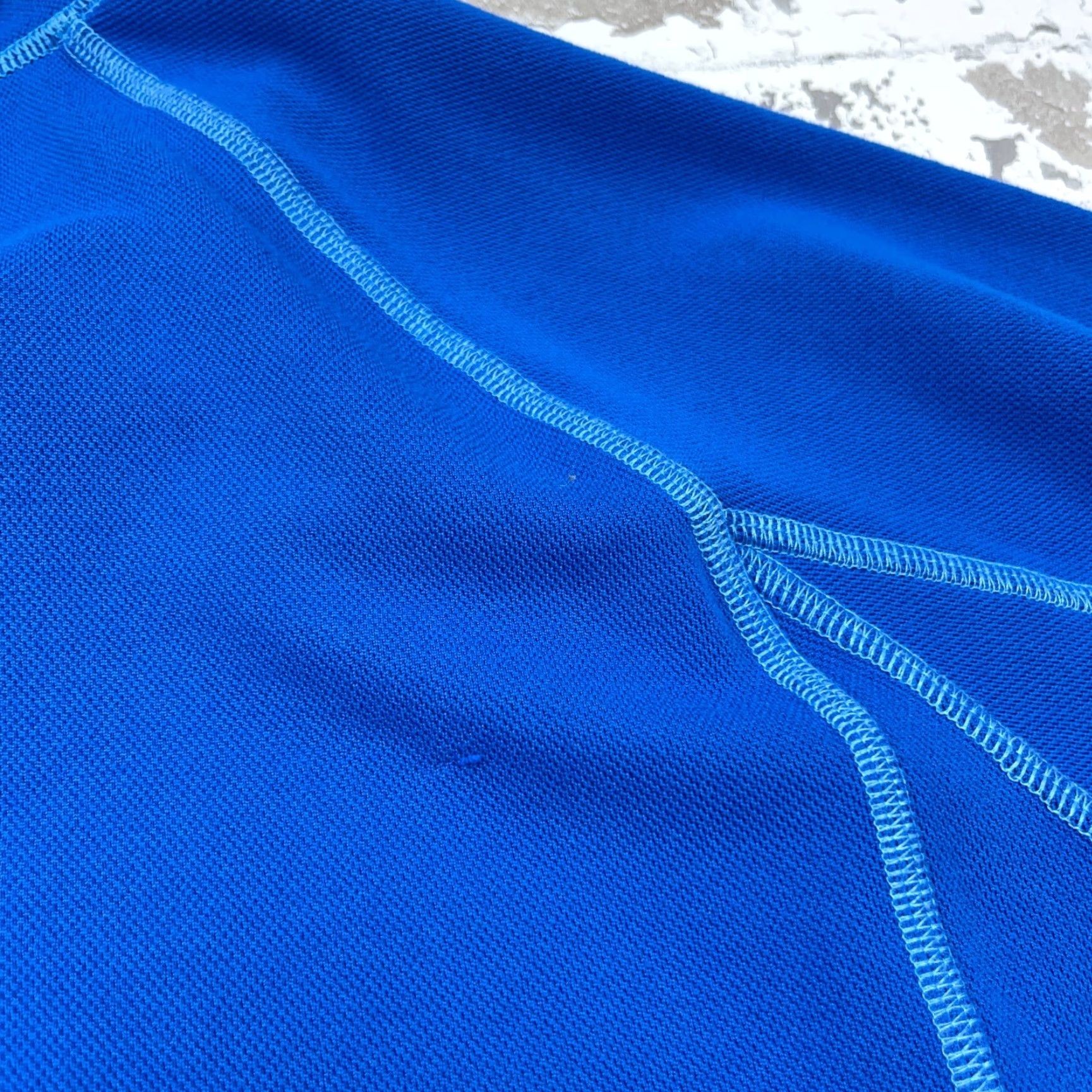 Vintage LL Bean Sweater Men Large Blue Royal Sweatshirt Pull Over Quarter Zip Base Layer Size US L / EU 52-54 / 3 - 7 Thumbnail