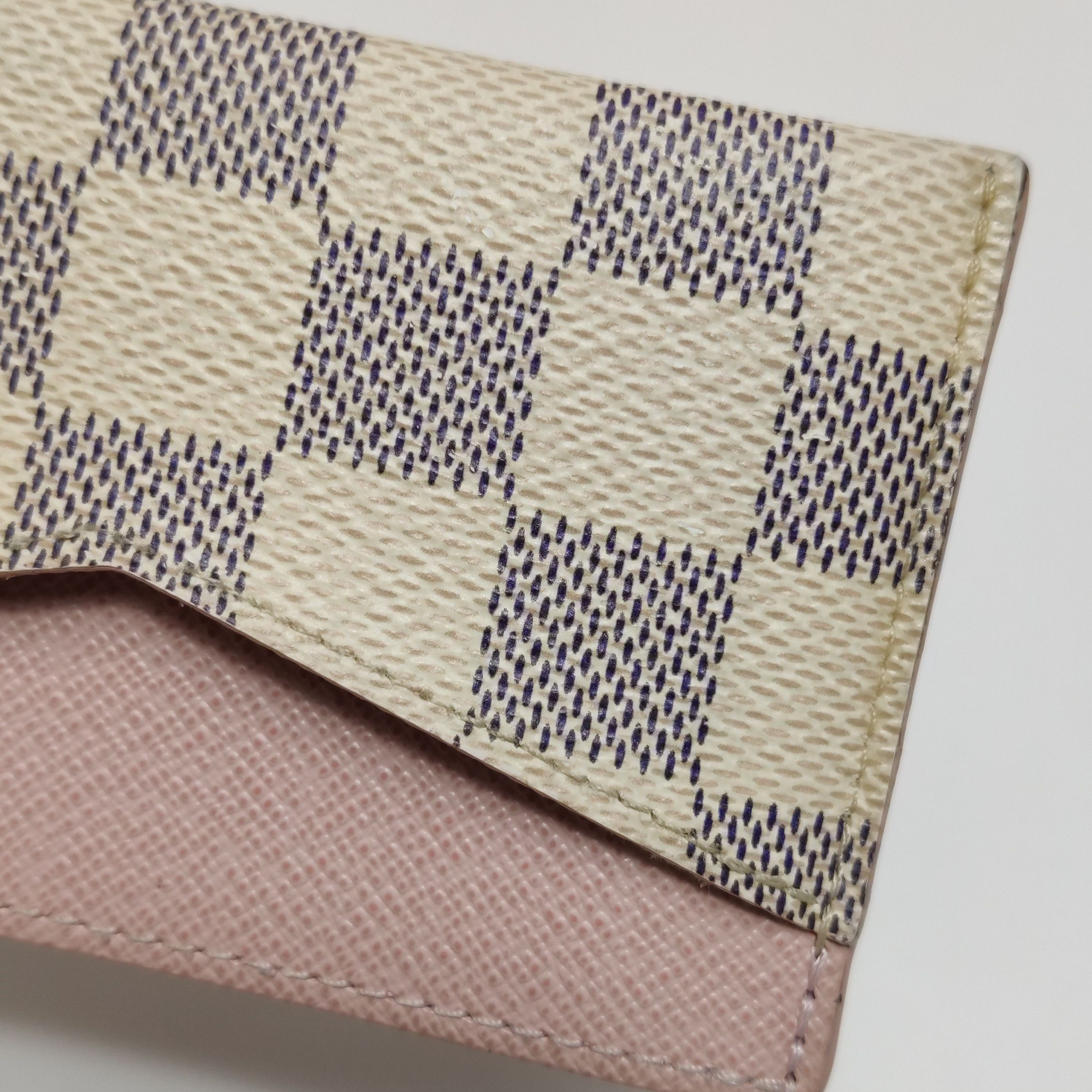 Louis Vuitton Louis Vuitton (LV) Daily leather checkerboard card holder c Size ONE SIZE - 4 Thumbnail