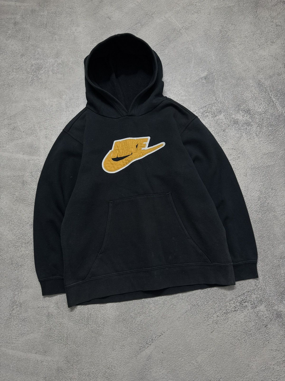 Nike Vintage Y2k Nike Big Swoosh Hoodie 90’s Size US XS / EU 42 / 0 - 2 Thumbnail