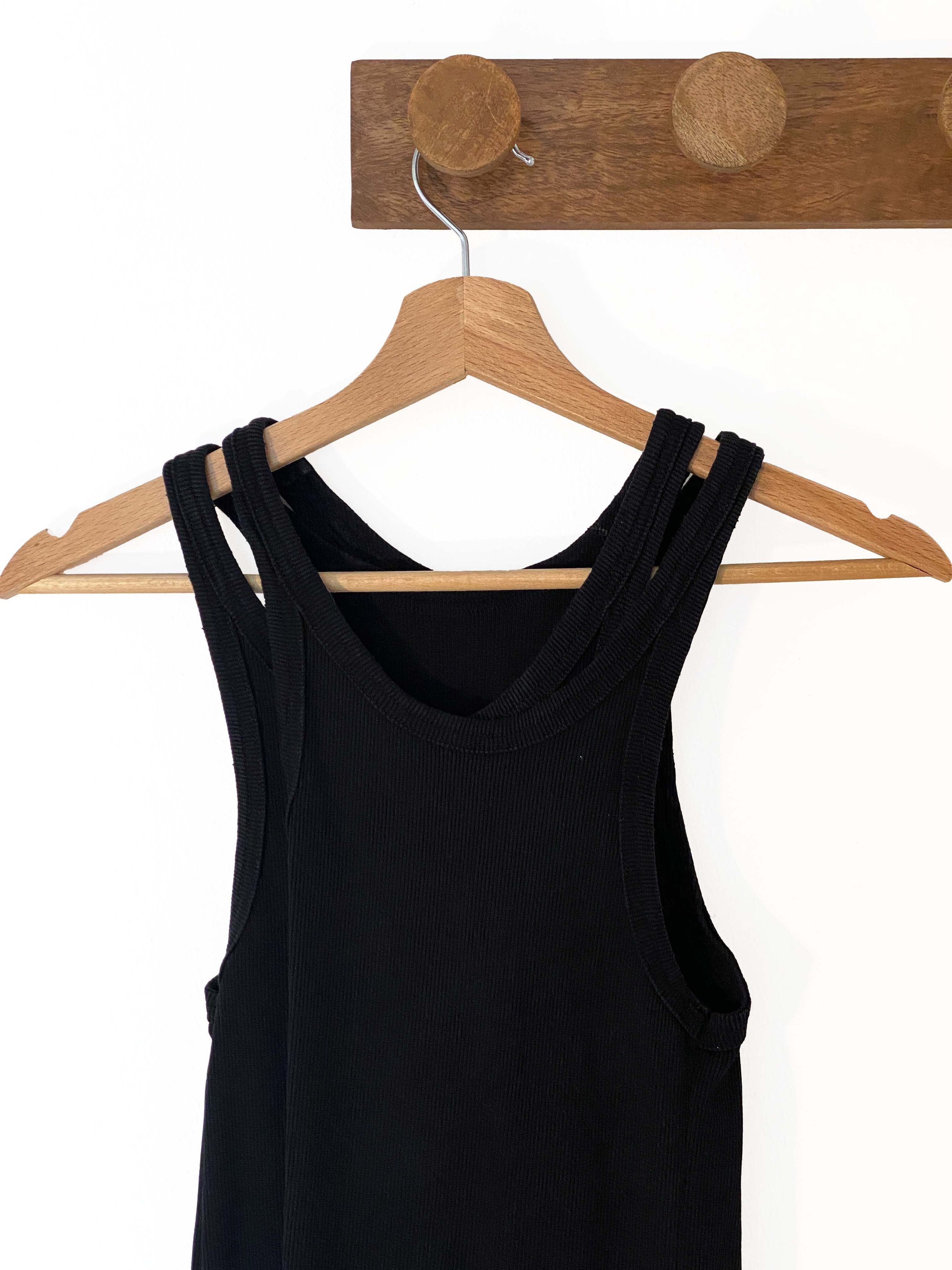 Bless BLESS Twintankdress Black Size L / US 10 / IT 46 - 3 Thumbnail