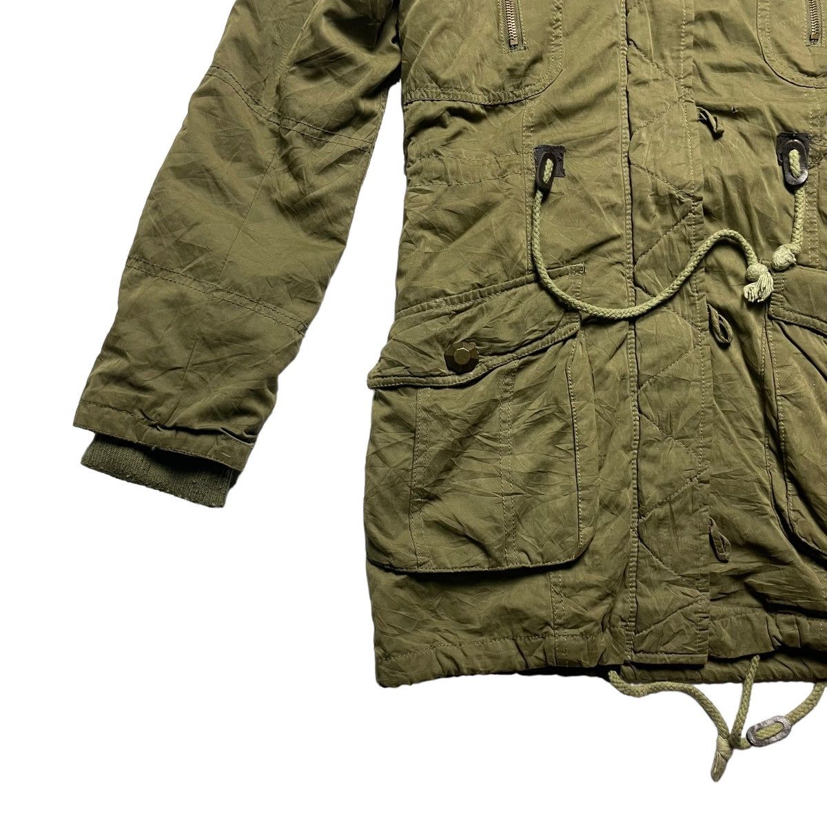 If Six Was Nine 🇯🇵 INGNI LEOPARD FUR SHERPA MULTIPOCKET HOODIE PARKA JACKET Size M / US 6-8 / IT 42-44 - 5 Thumbnail