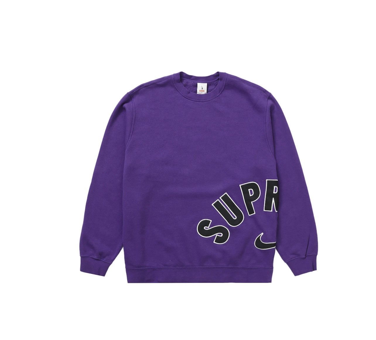 Supreme Supreme Nike Arc Crewneck Purple Size: XL | Grailed