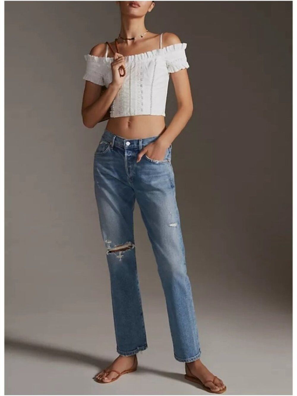 Citizens Of Humanity Citizens of Humanity Emerson Slim Fit Boyfriend Jeans - 24" Size 24" / US 00 / IT 34 - 6 Thumbnail