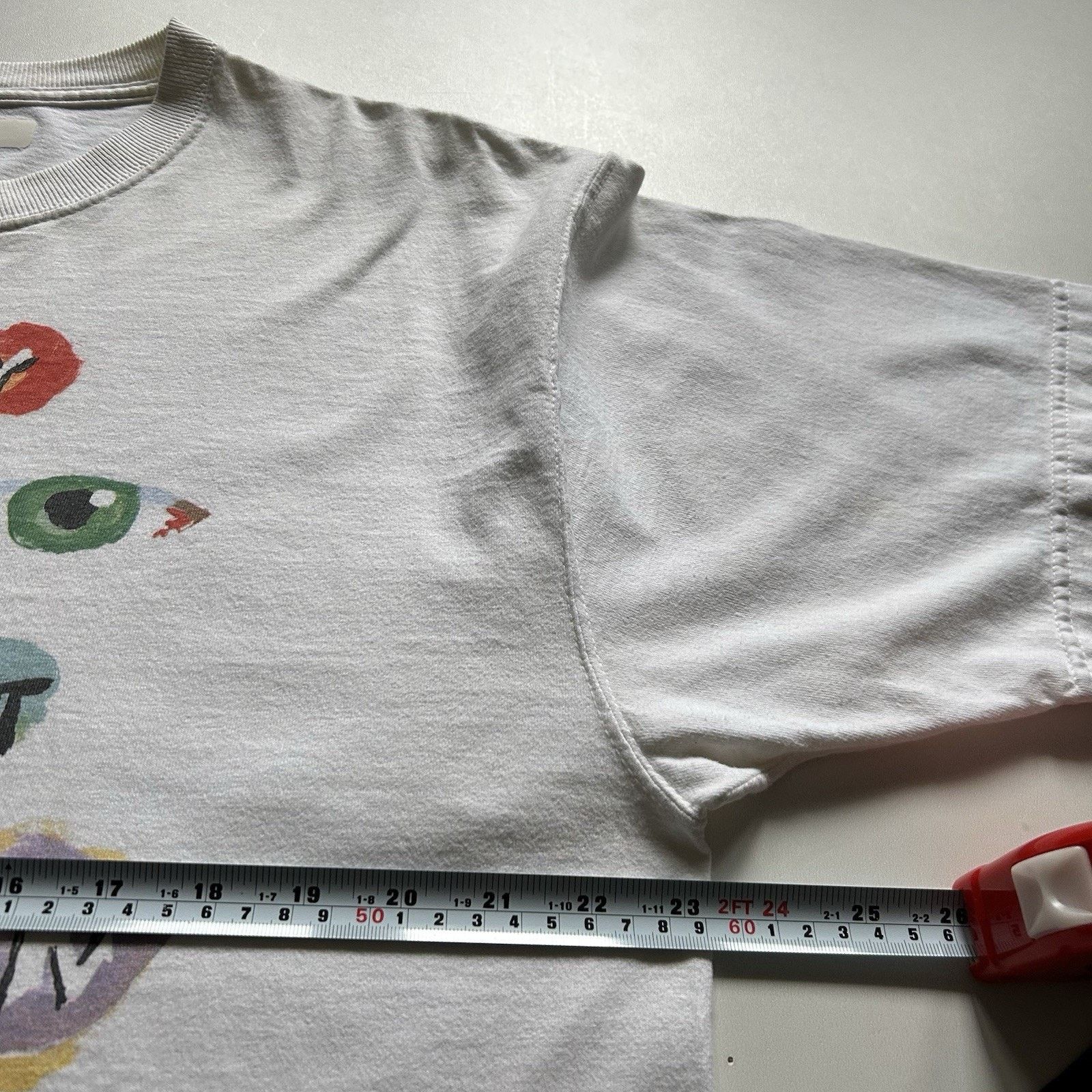 Fruit Of The Loom Vintage Y2K Funny Art Shirt Starving Artist Prince Parody XL Size US XL / EU 56 / 4 - 5 Thumbnail