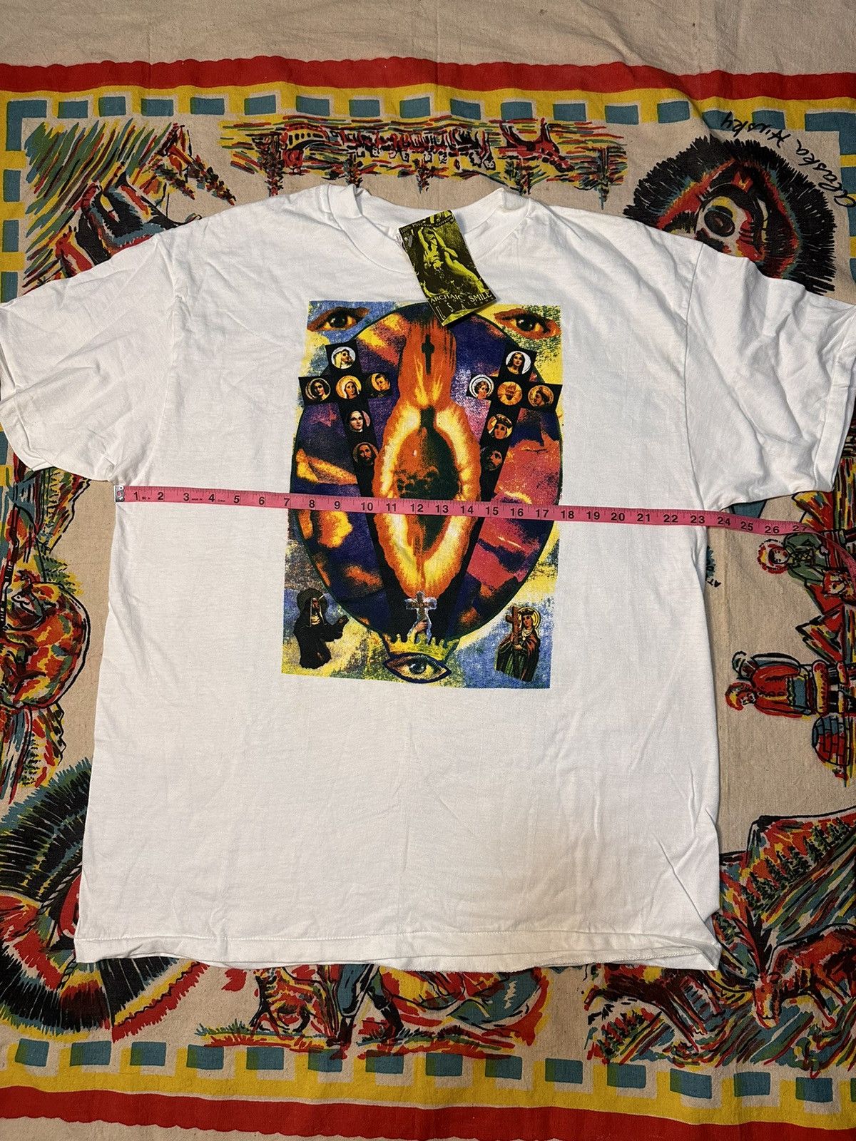 Vintage Vintage Archaic Smile Sacred Heart T shirt Size US XL / EU 56 / 4 - 5 Thumbnail