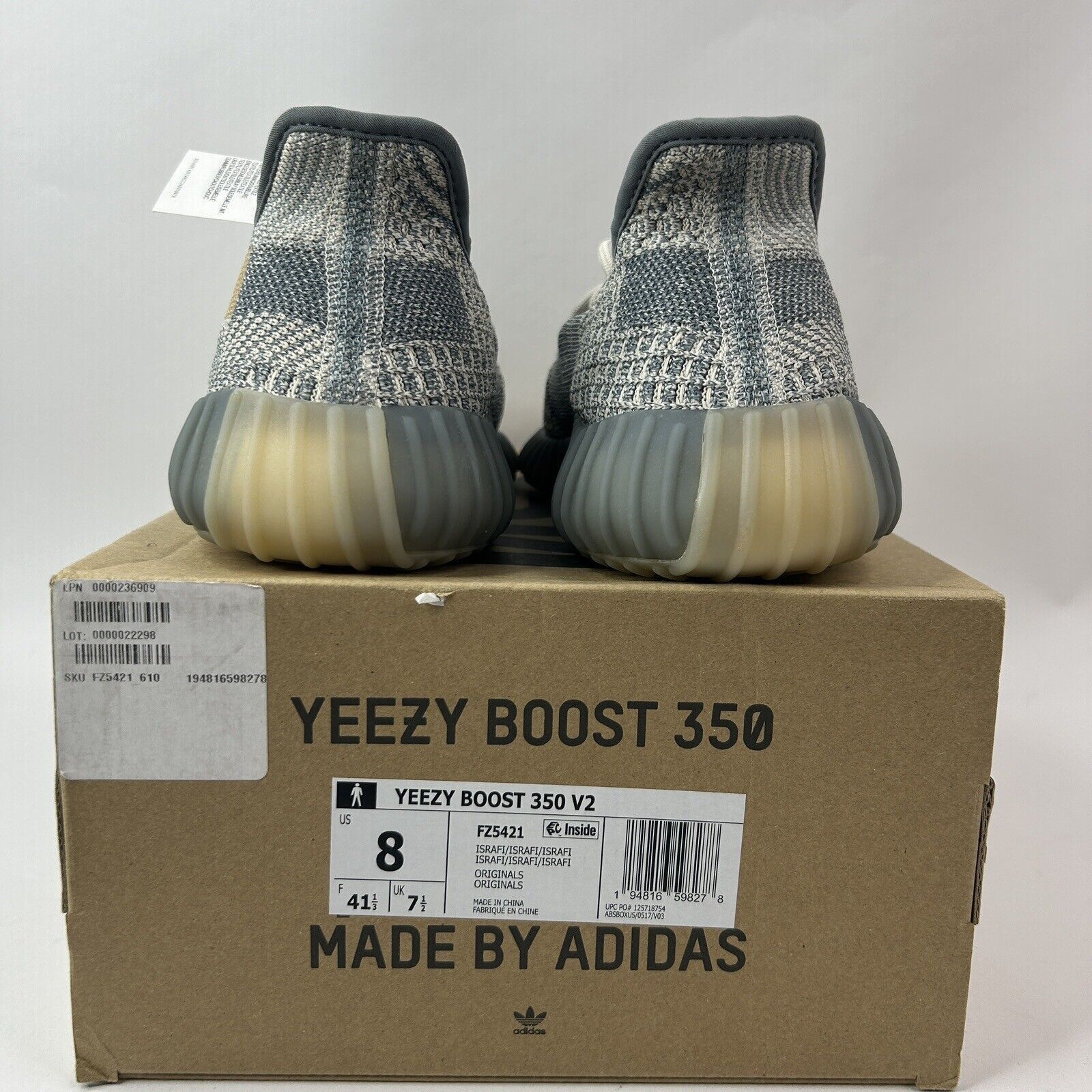 Adidas adidas Yeezy Boost 350 V2 “Israfil” 2024 Size US 8 / EU 41 - 4 Thumbnail