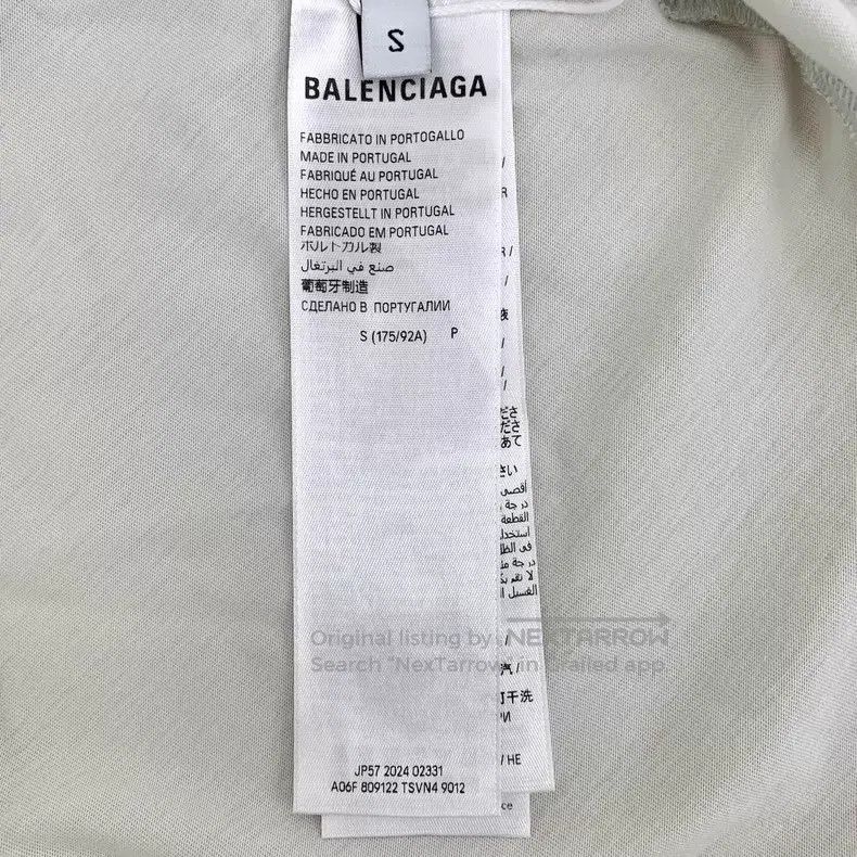Balenciaga Balenciaga White High Heel Shoe Pattern Printed Cotton Cre Size US S / EU 44-46 / 1 - 7 Thumbnail
