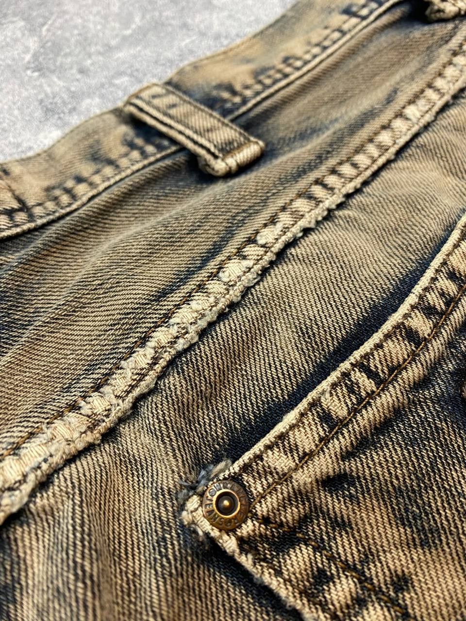 Wrangler Wrangler Jeans Dirty Pants faded crazy thrash y2k distressed Size US 36 / EU 52 - 20 Thumbnail