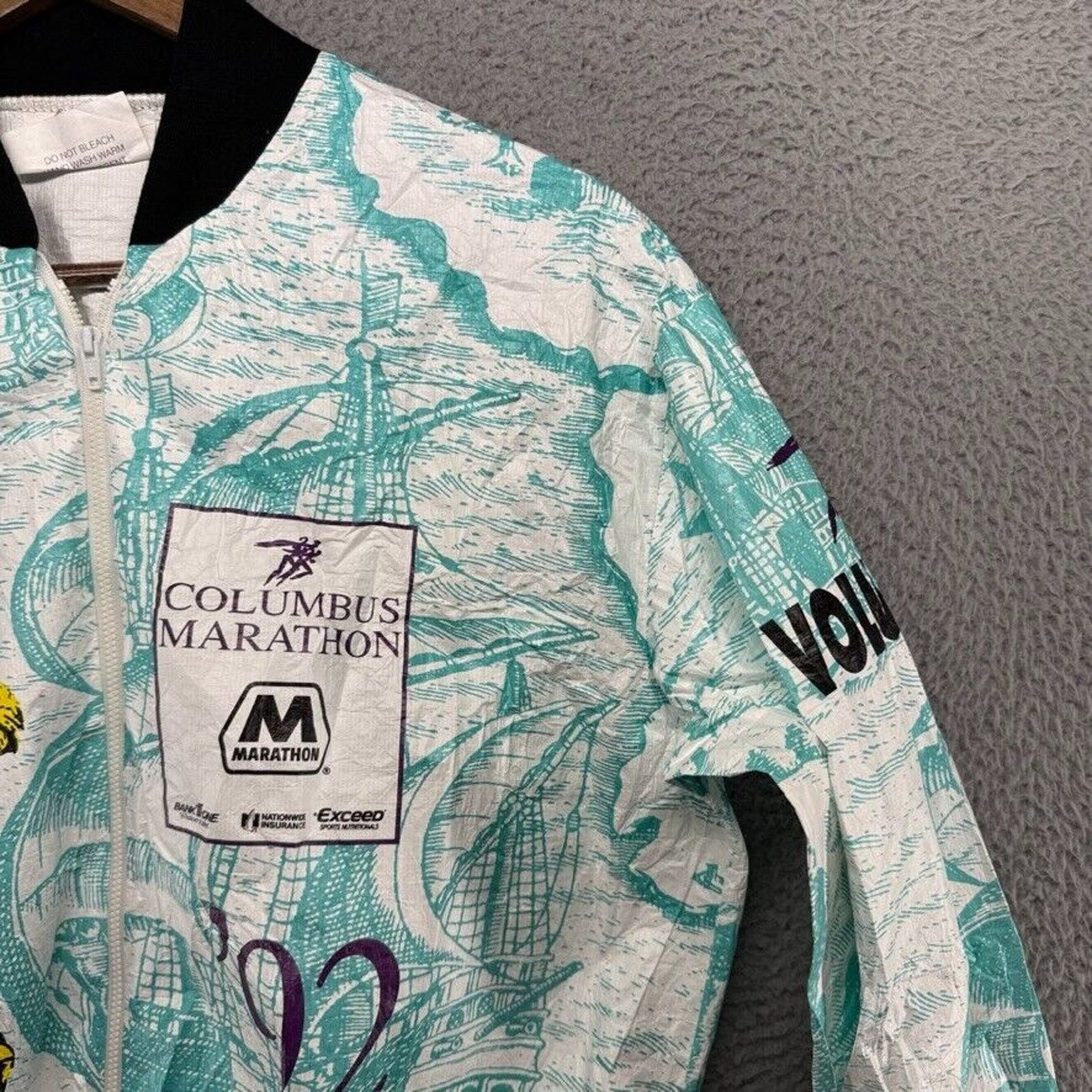 New Balance Vintage Columbus Marathon Jacket Mens Medium New Balance 90s Size US M / EU 48-50 / 2 - 3 Thumbnail