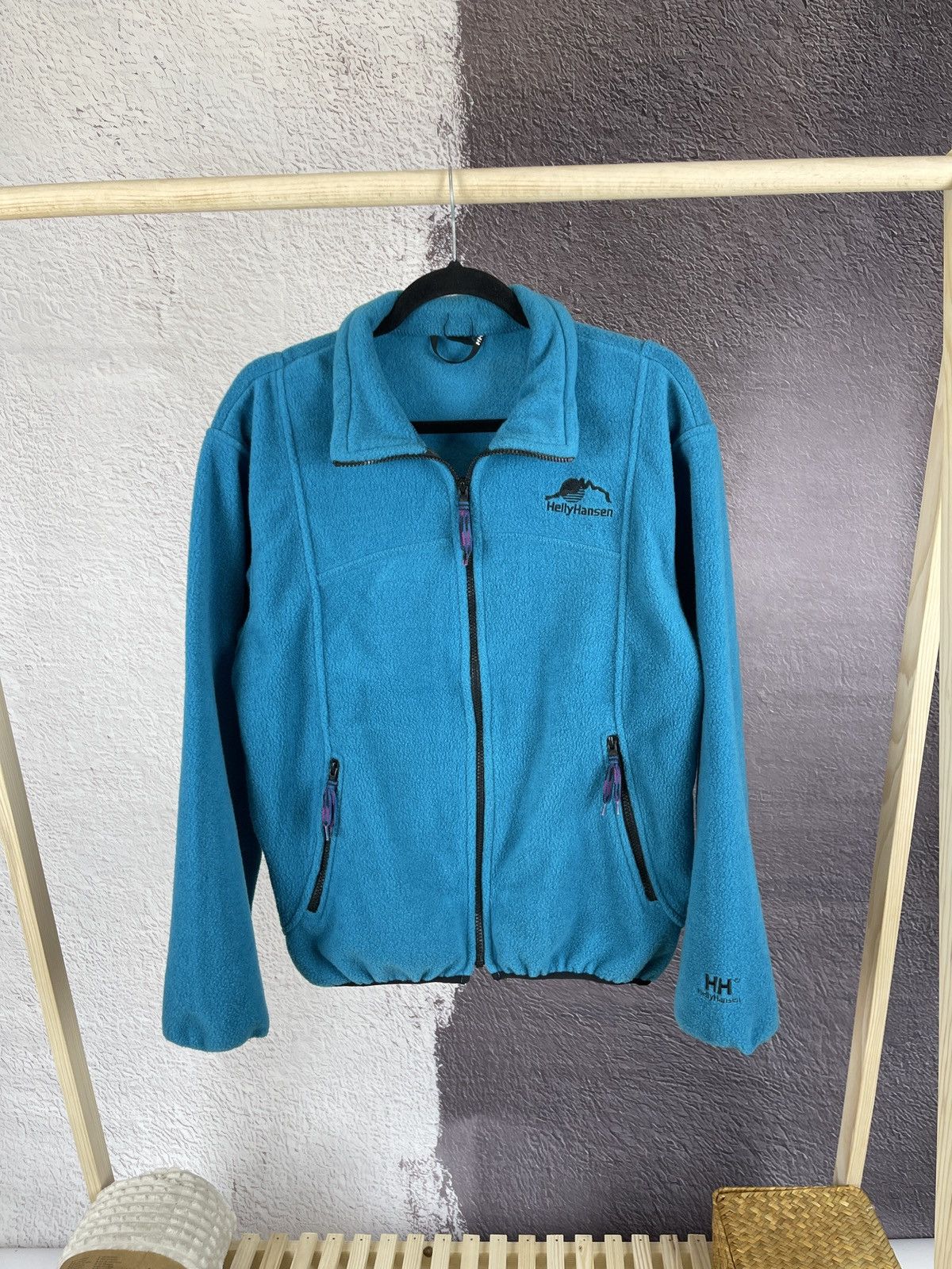 Helly Hansen Helly Hansen Unisex vintage blue full zip fleece sweater Size US M / EU 48-50 / 2 - 1 Thumbnail