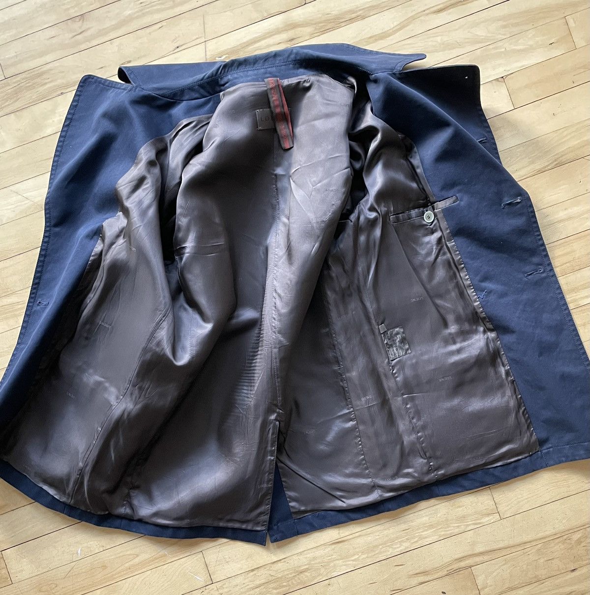 Loewe Loewe Parka light jacket sailor style / trench material Size US S / EU 44-46 / 1 - 3 Thumbnail