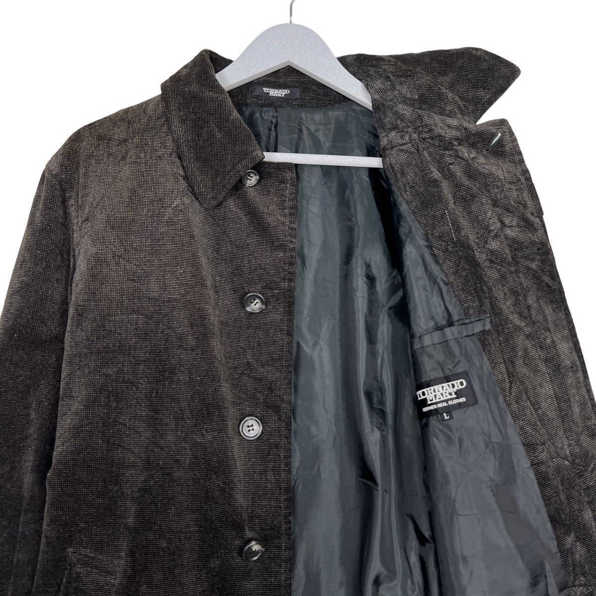 If Six Was Nine TORNADO MART JAPAN VELVET CORDUROY COAT JACKET Size US L / EU 52-54 / 3 - 10 Thumbnail