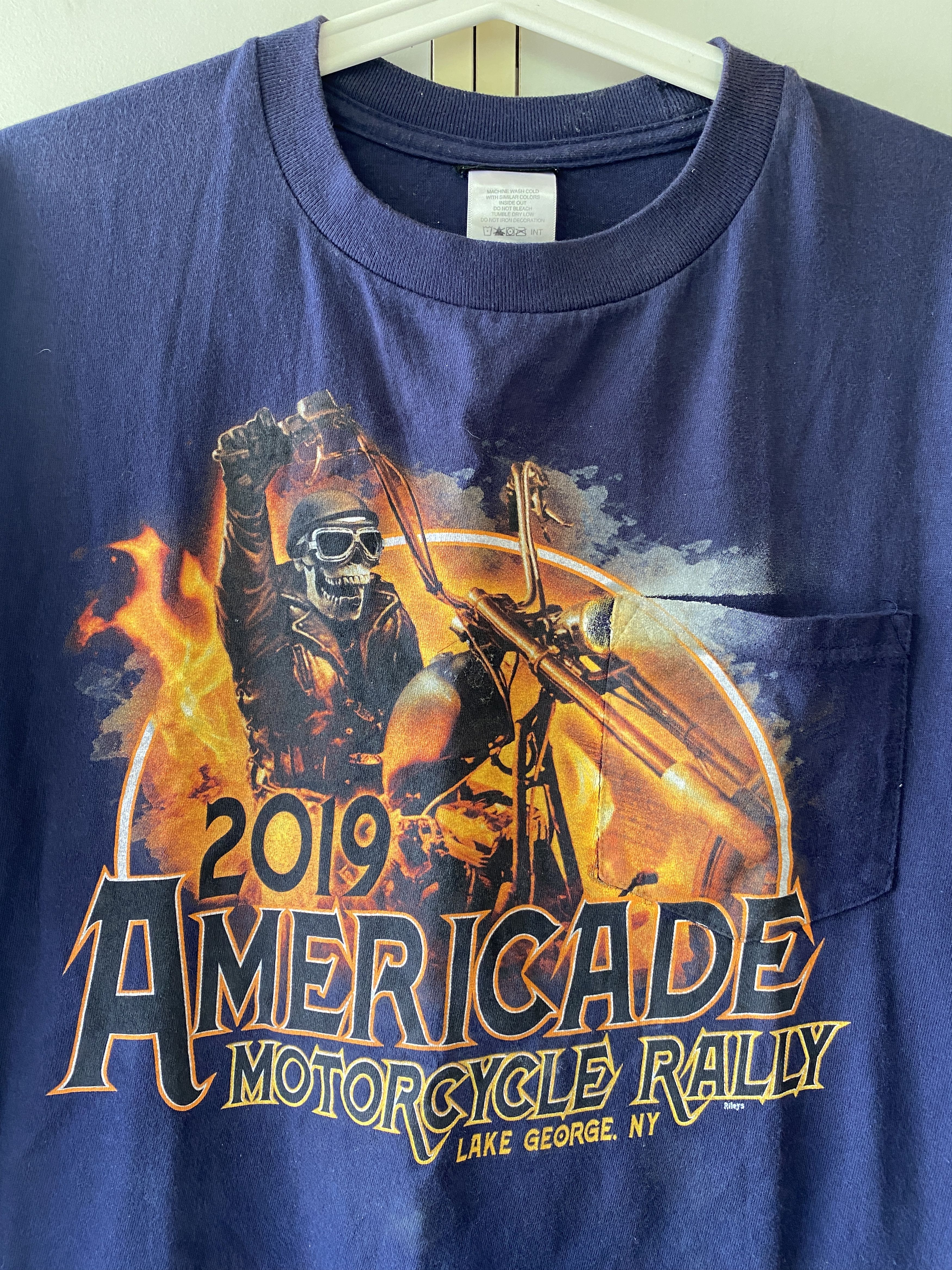 Other 2019 AMERICADE MOTORCYCLE RALLY T SHIRT Size US M / EU 48-50 / 2 - 3 Thumbnail
