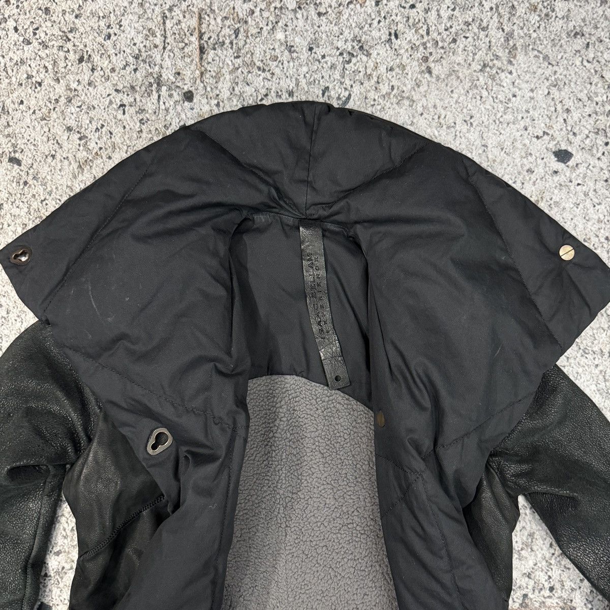 Isaac Sellam Experience Isaac Sellam Experience Lambskin Leather Down Puffer Jacket Size XS / US 0-2 / IT 36-38 - 19 Thumbnail