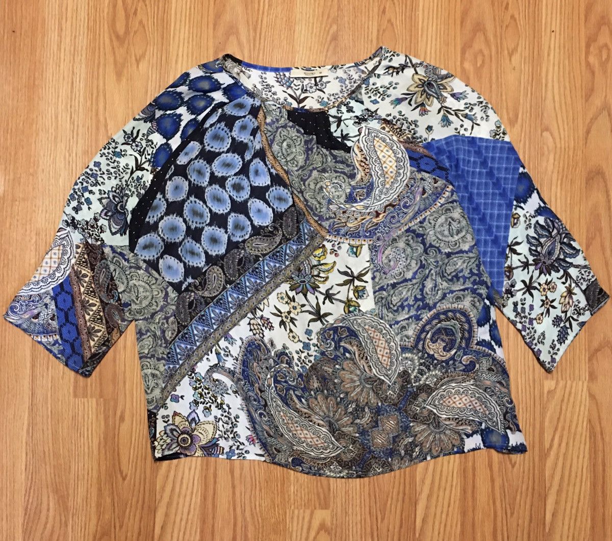 Etro ETRO Milano Silk Paisley Design BlouseTop Size EU 42 Size M / US 6-8 / IT 42-44 - 5 Thumbnail
