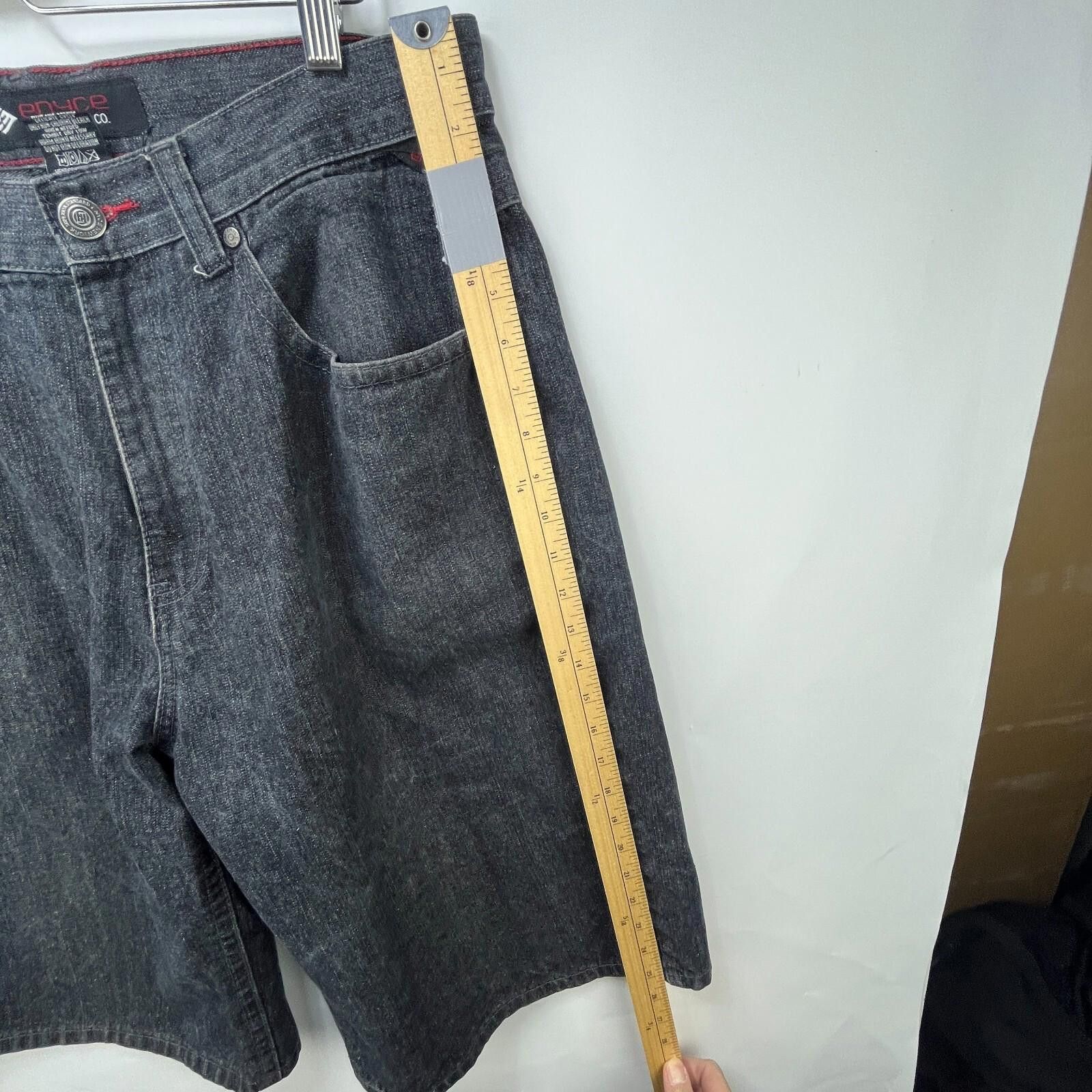 Enyce Vintage Y2K ENYCE Sean John Jorts Denim Shorts 36 Baggy Size US 36 / EU 52 - 12 Thumbnail