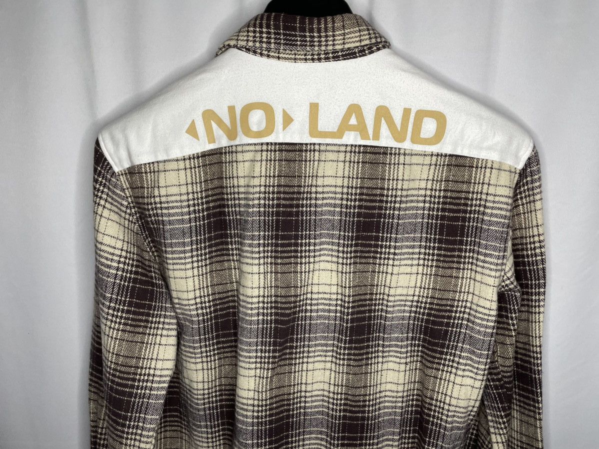 Raf Simons Raf Simons No Land Plaid Shirt Size US S / EU 44-46 / 1 - 5 Thumbnail