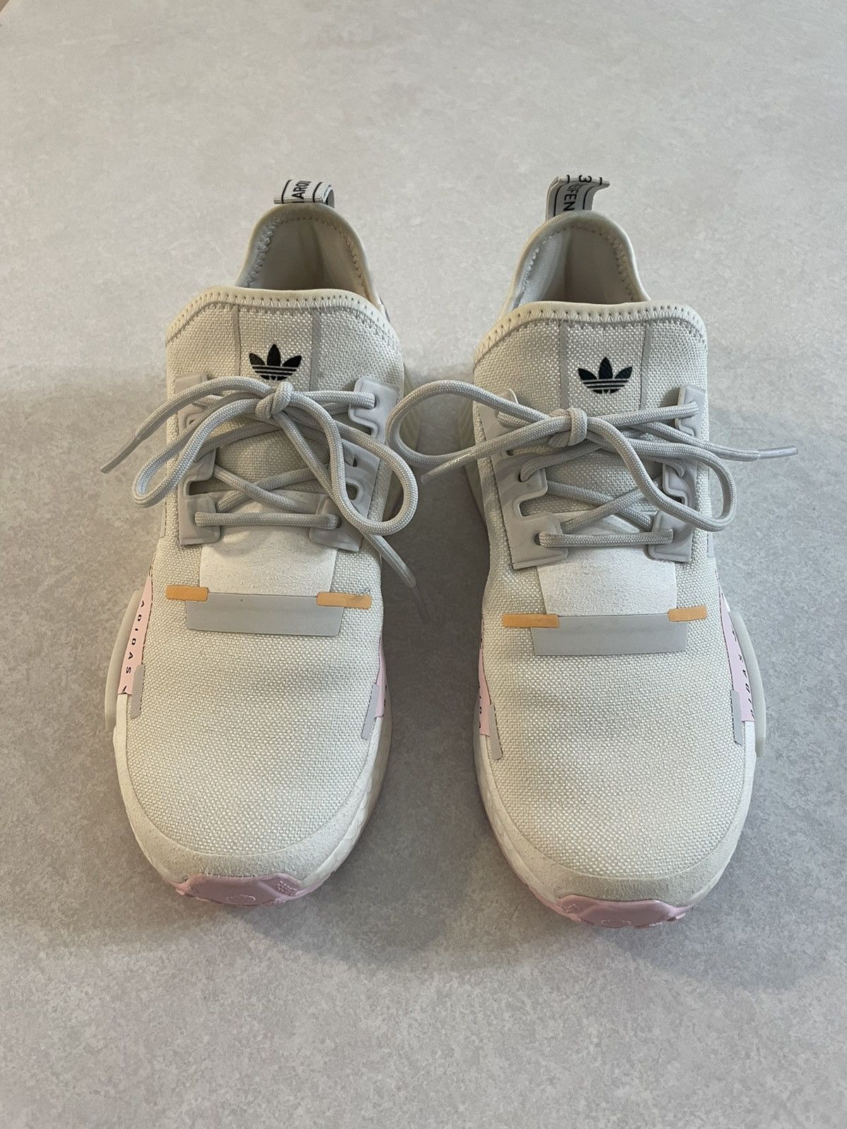 Adidas Adidas NMD R1 Crystal White Clear Pink Running Shoe Size 6.5 Size US 6.5 / IT 36.5 - 2 Thumbnail