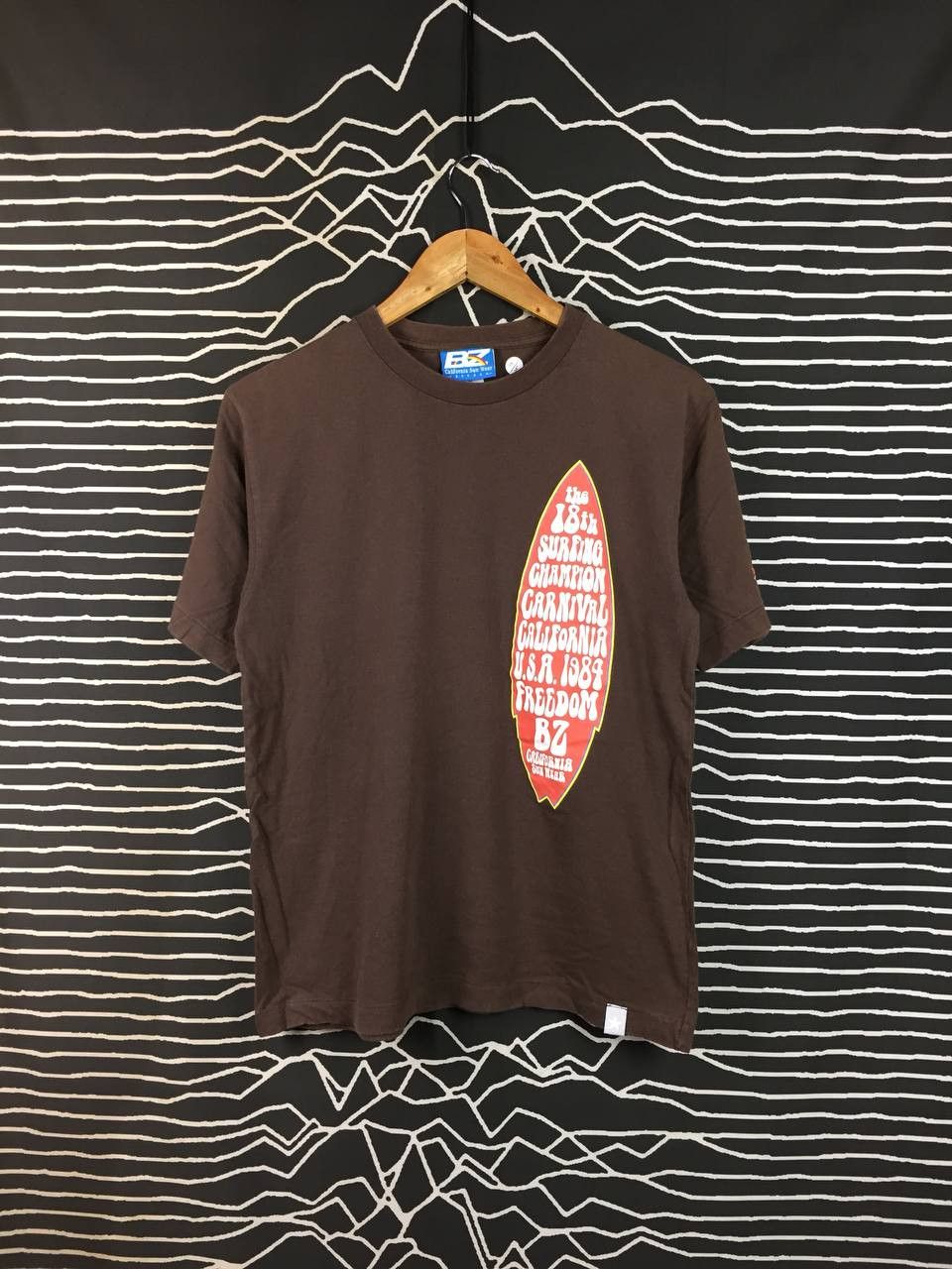 Vintage Vtg BZ California Sun Wear 18th Surf Champion Carnival Tee Size US M / EU 48-50 / 2 - 2 Thumbnail