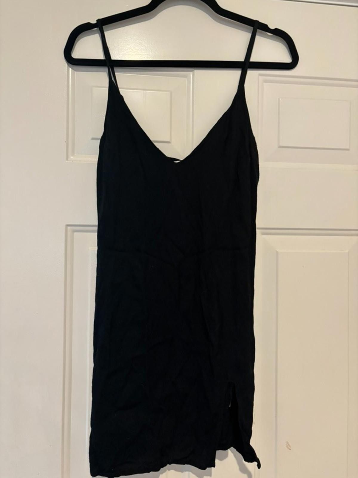 Designer Womens Reformation black sz S mini dress #412 Size S / US 4 / IT 40 - 1 Thumbnail
