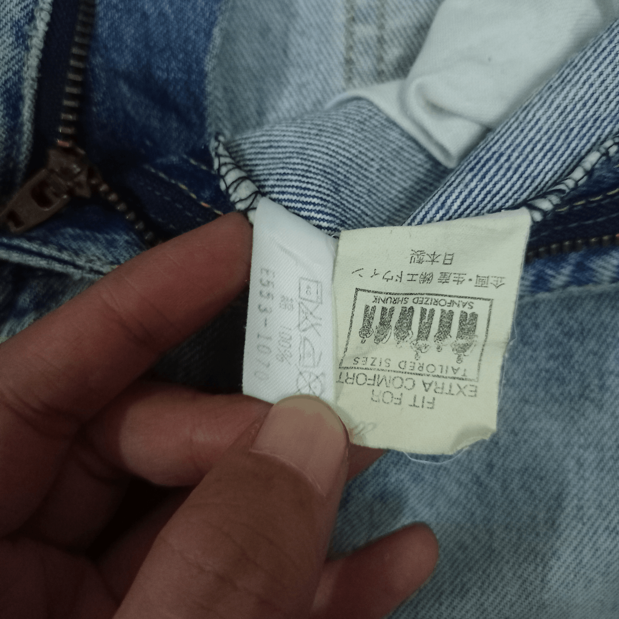 Lee Vintage Lee Riders Sanforized Faded Distressed Jeans 28x30 Size US 28 / EU 44 - 9 Thumbnail