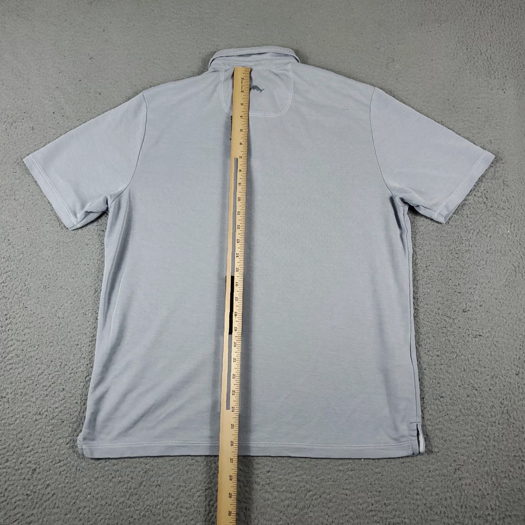 Tommy Bahama VINTAGE Tommy Bahama Polo Shirt Mens Medium Gray Classic Polo Shirt Adult Medium Gray USP Logo Island Zone Casual Short Sleeve Men's Polo Size US M / EU 48-50 / 2 - 3 Thumbnail