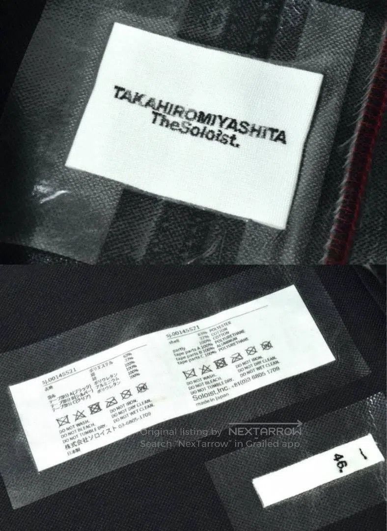 Takahiromiyashita The Soloist. Takahiromiyashita The Soloist. 21SS multi-pocket stitching Size US S / EU 44-46 / 1 - 6 Thumbnail