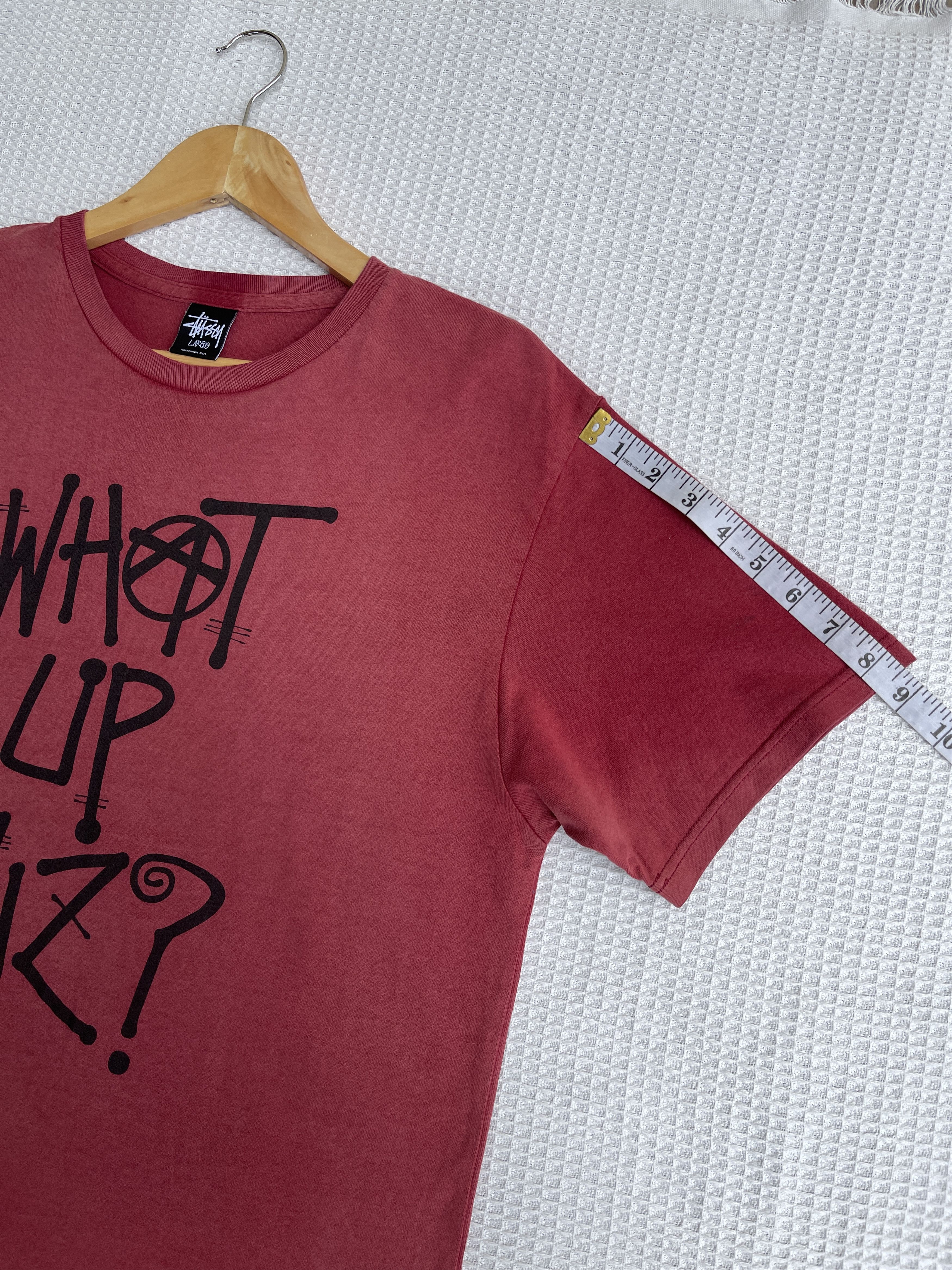 Stussy Rare🔥Vintage Stussy Sun Faded Thrashed Tee Size US M / EU 48-50 / 2 - 13 Thumbnail
