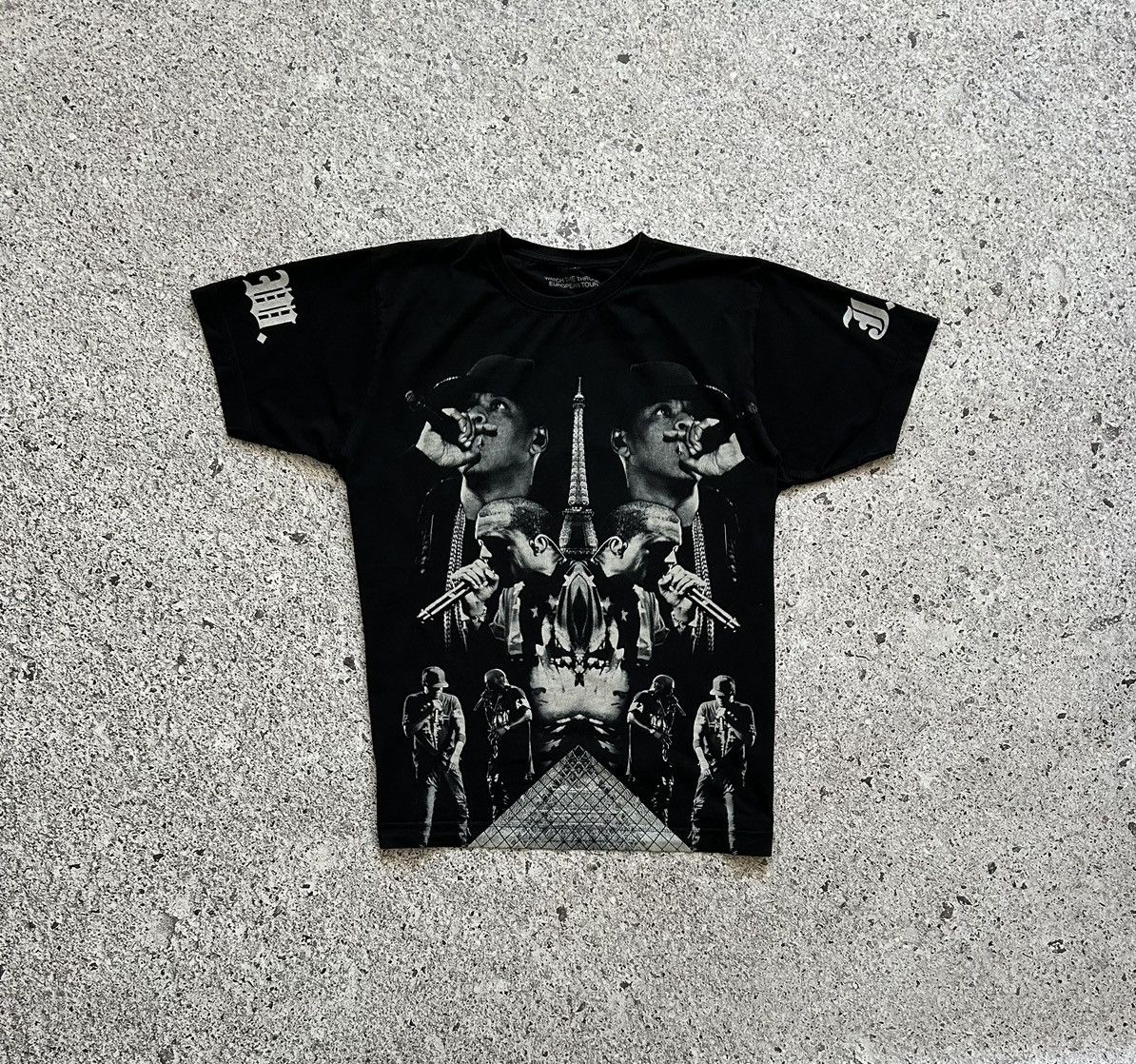 Jay-Z × Kanye West Vintage Kanye West x Jay Z Watch The Throne Europe Tee Size US L / EU 52-54 / 3 - 3 Thumbnail