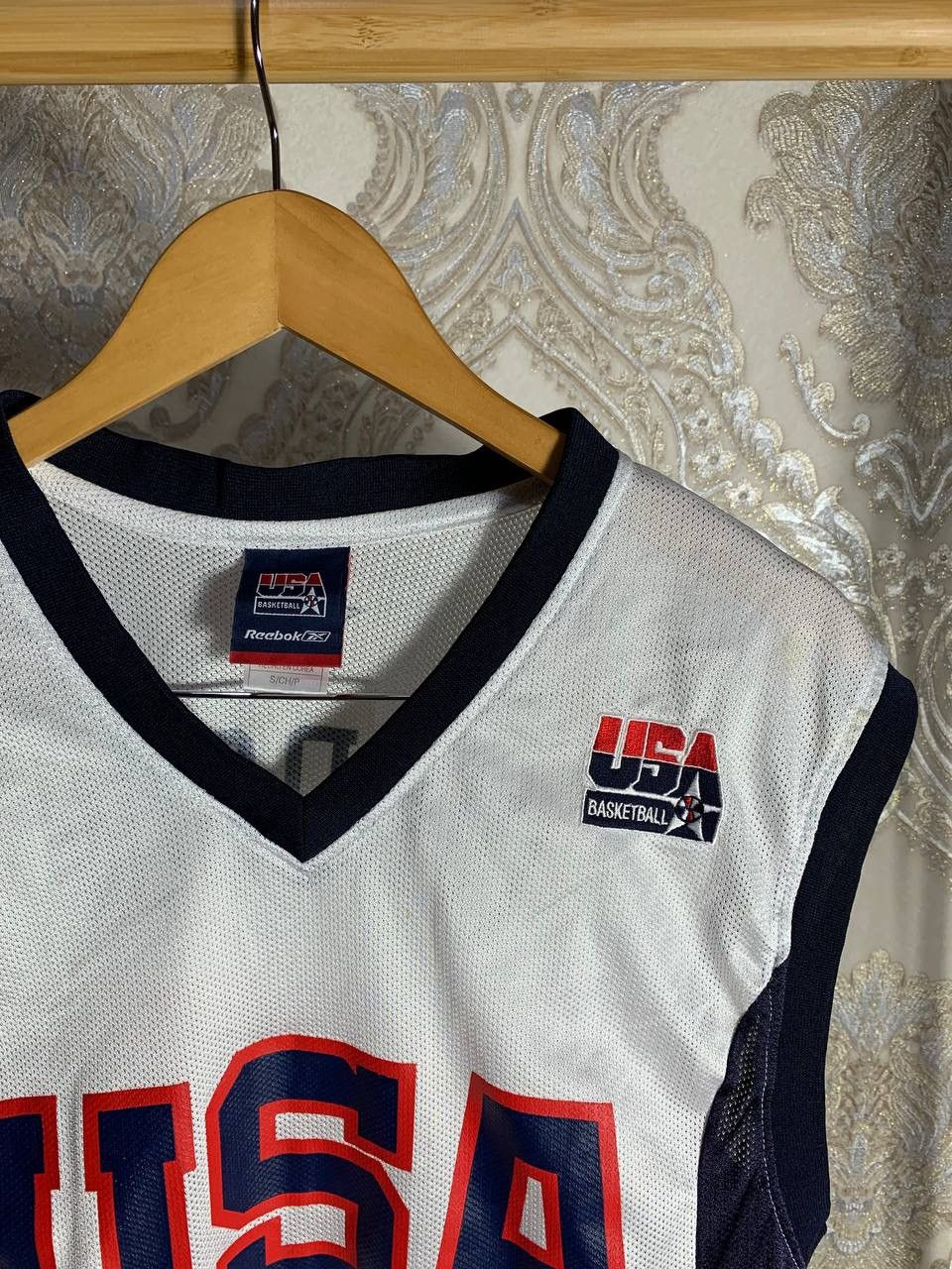 Reebok VINTAGE REEBOK USA NBA RETRO JERSEY BASKETBALL Y2K 90s Size US S / EU 44-46 / 1 - 4 Thumbnail